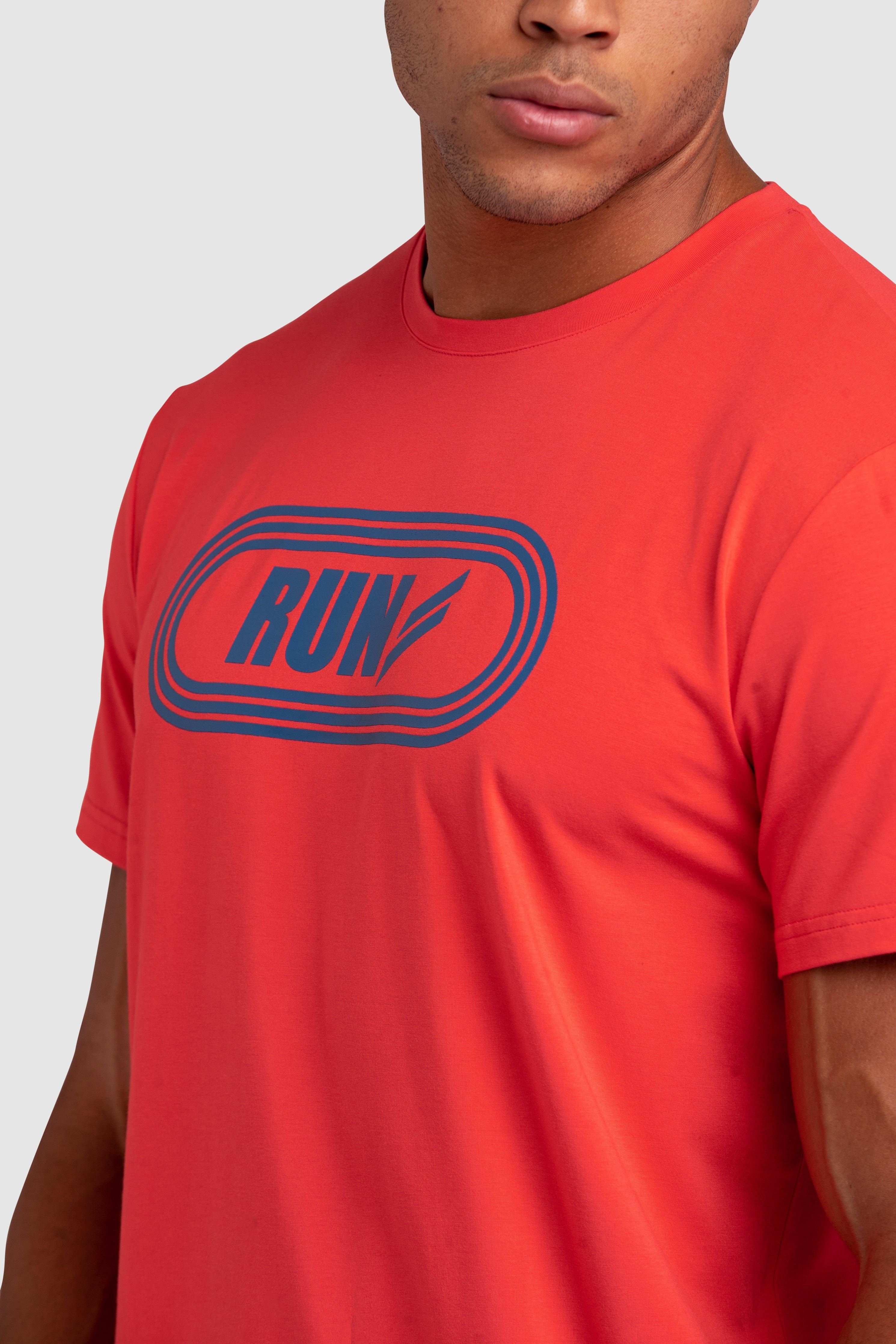 Run Regular Fit Tee - Fire Red sold by DOYOUEVEN product image thumbnail 6