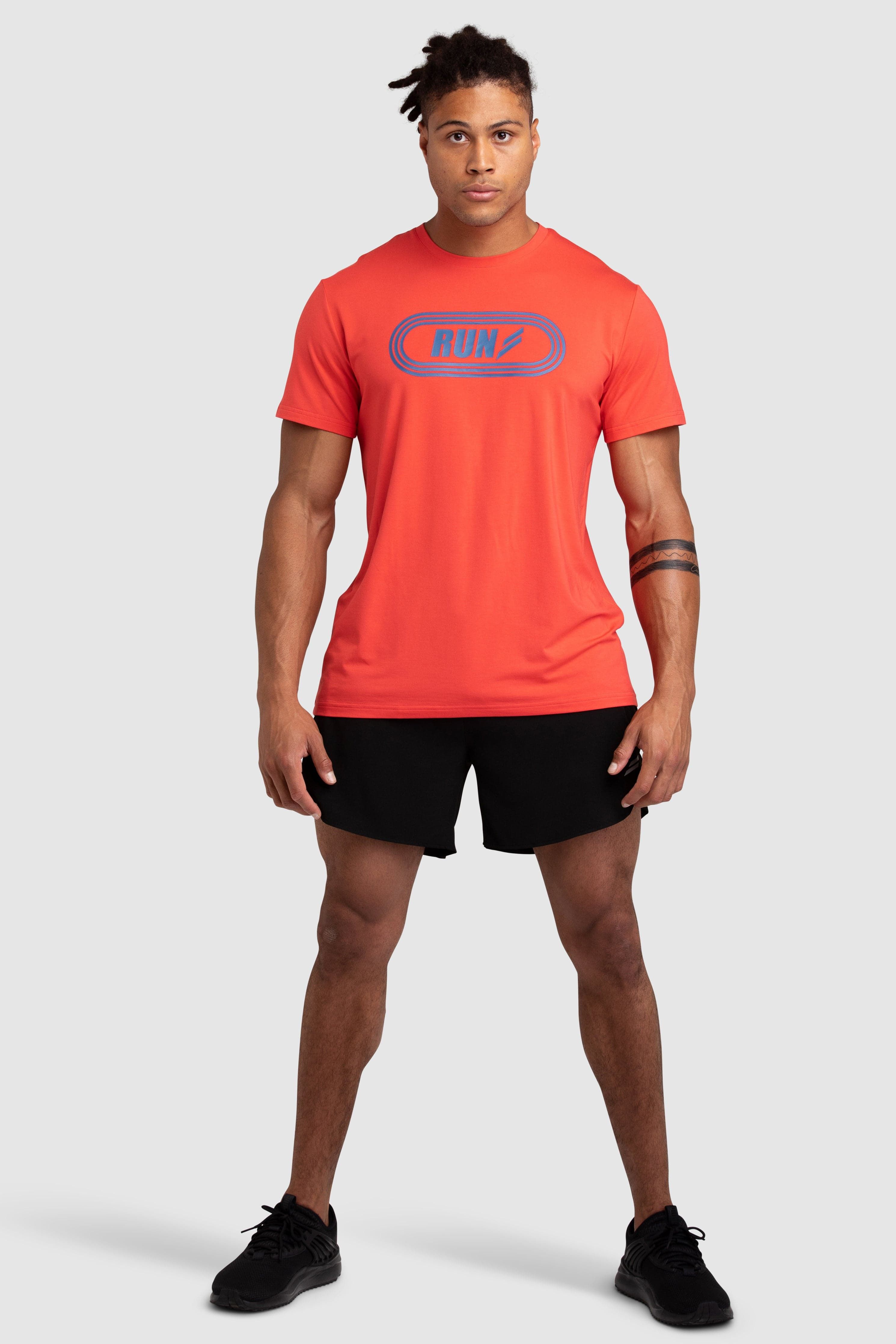 Run Regular Fit Tee - Fire Red sold by DOYOUEVEN product image thumbnail 7