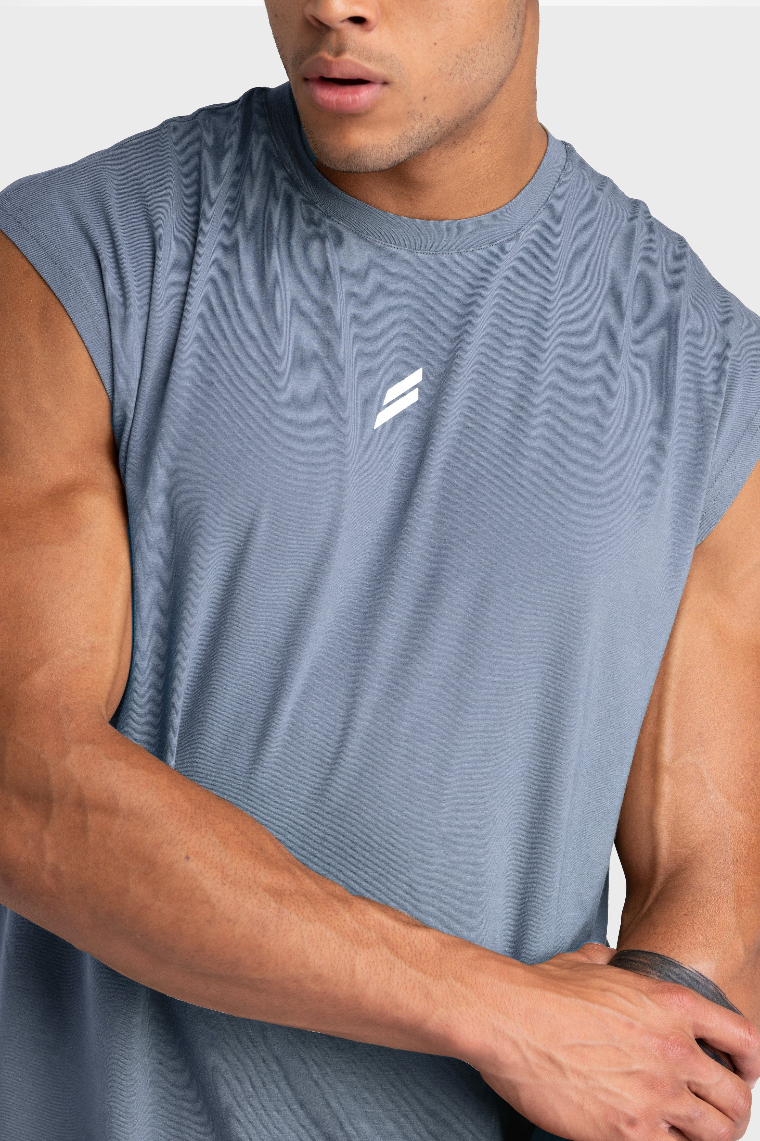 Mark Oversize Cutoff Tank - Charcoal sold by DOYOUEVEN product image thumbnail 5