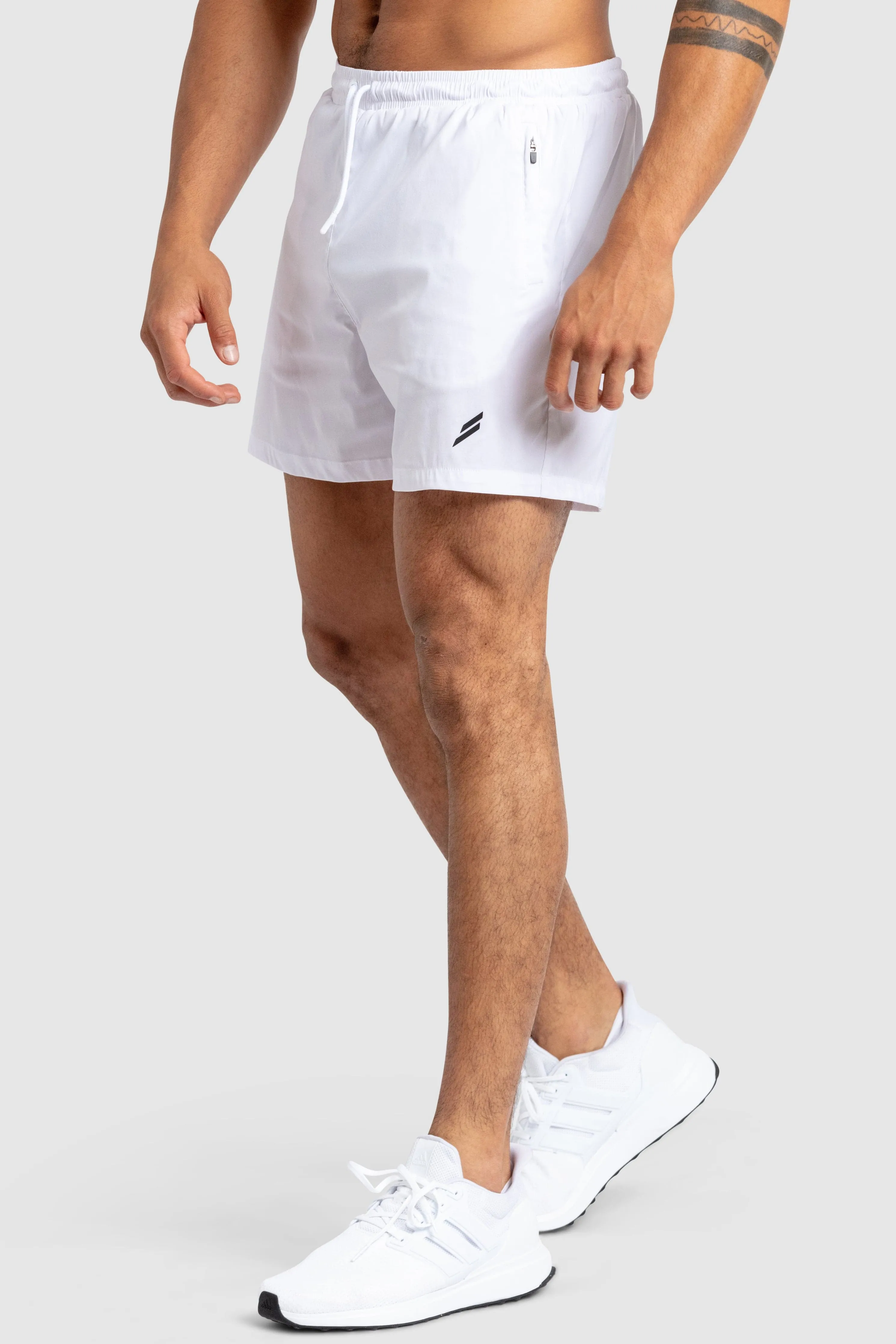 Genesis 5" Shorts - White sold by DOYOUEVEN product image thumbnail 2
