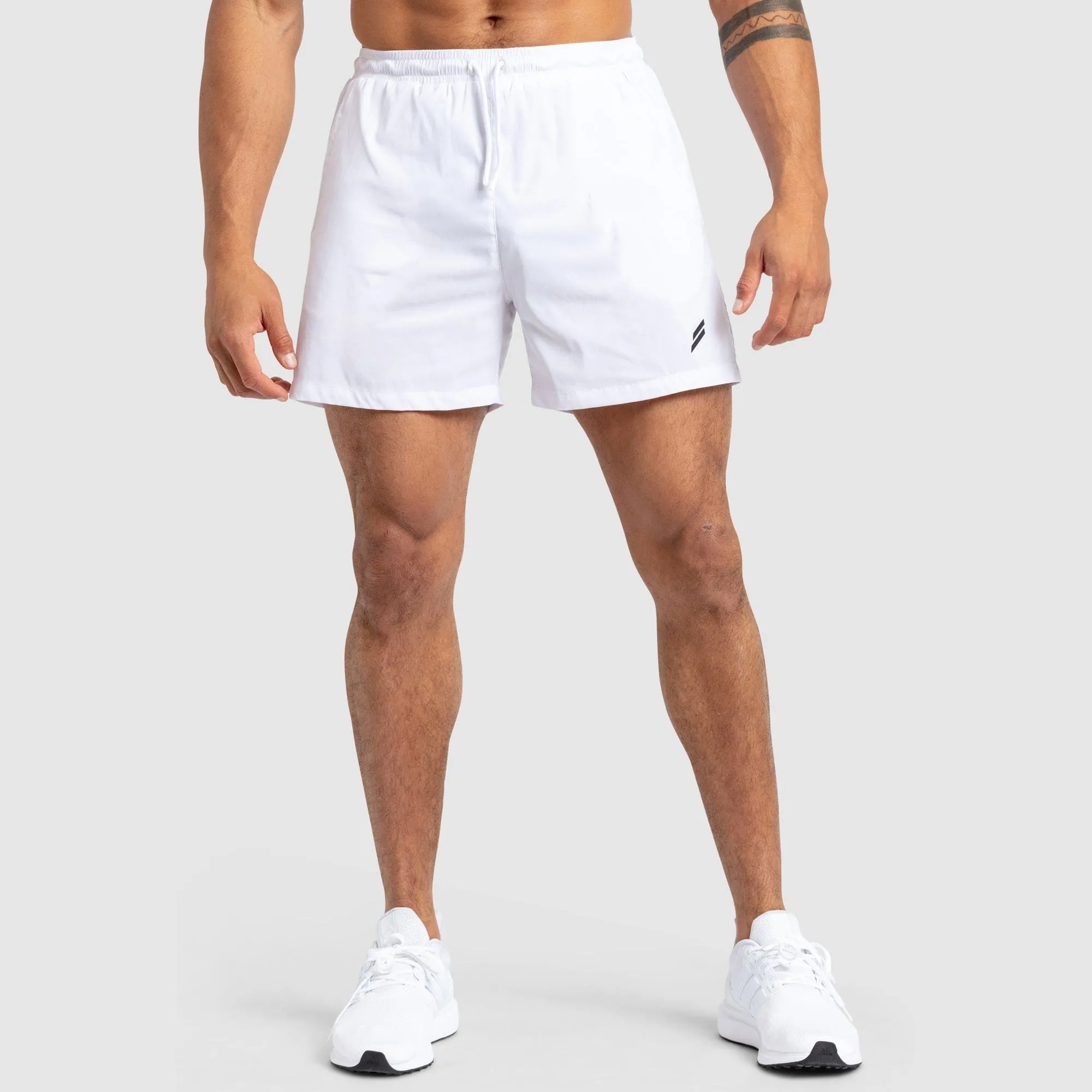 Genesis 5" Shorts - White sold by DOYOUEVEN