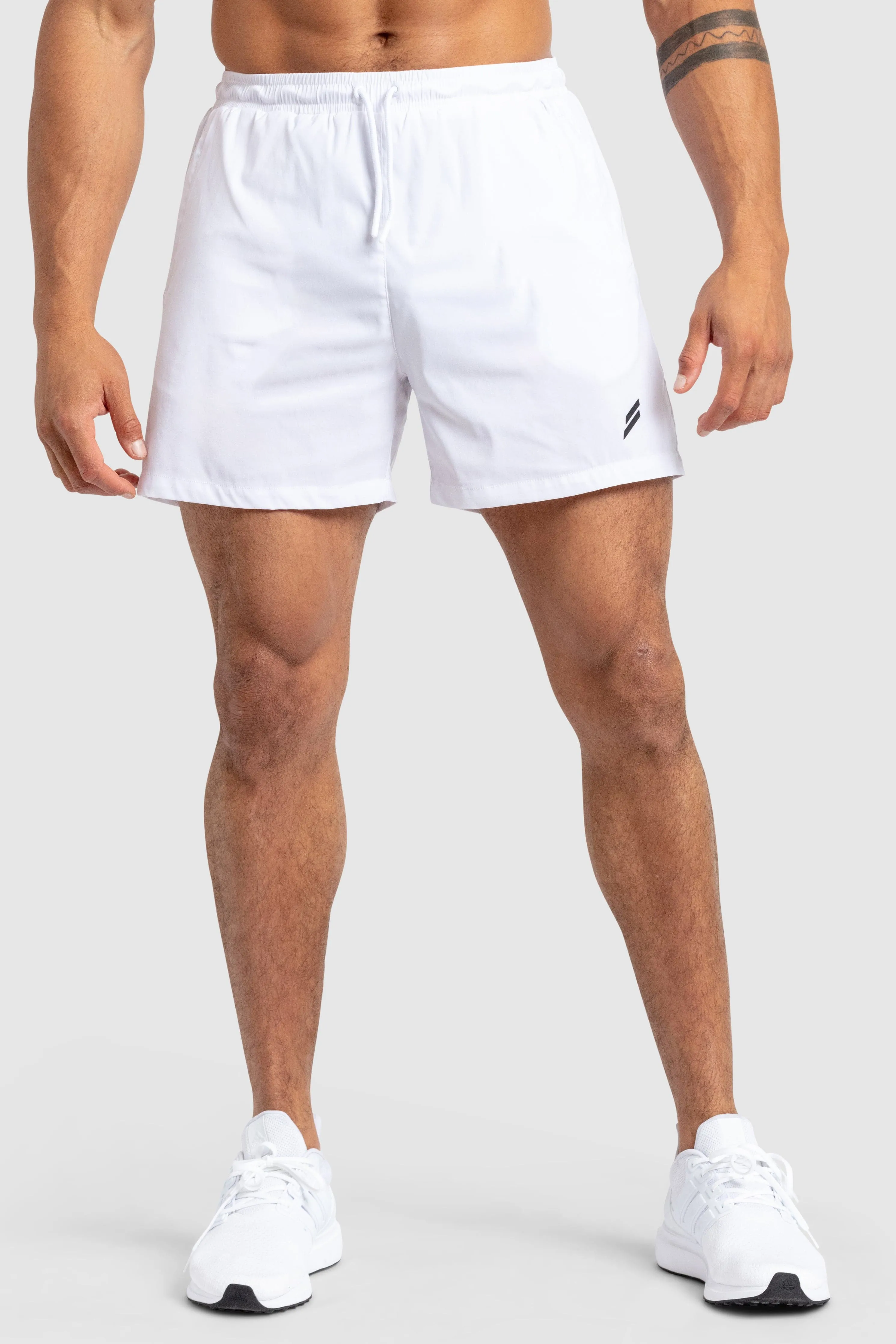 Genesis 5" Shorts - White sold by DOYOUEVEN product image thumbnail 3