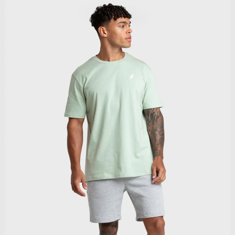 Essential Regular Fit Tee - Pastel Green sold by DOYOUEVEN