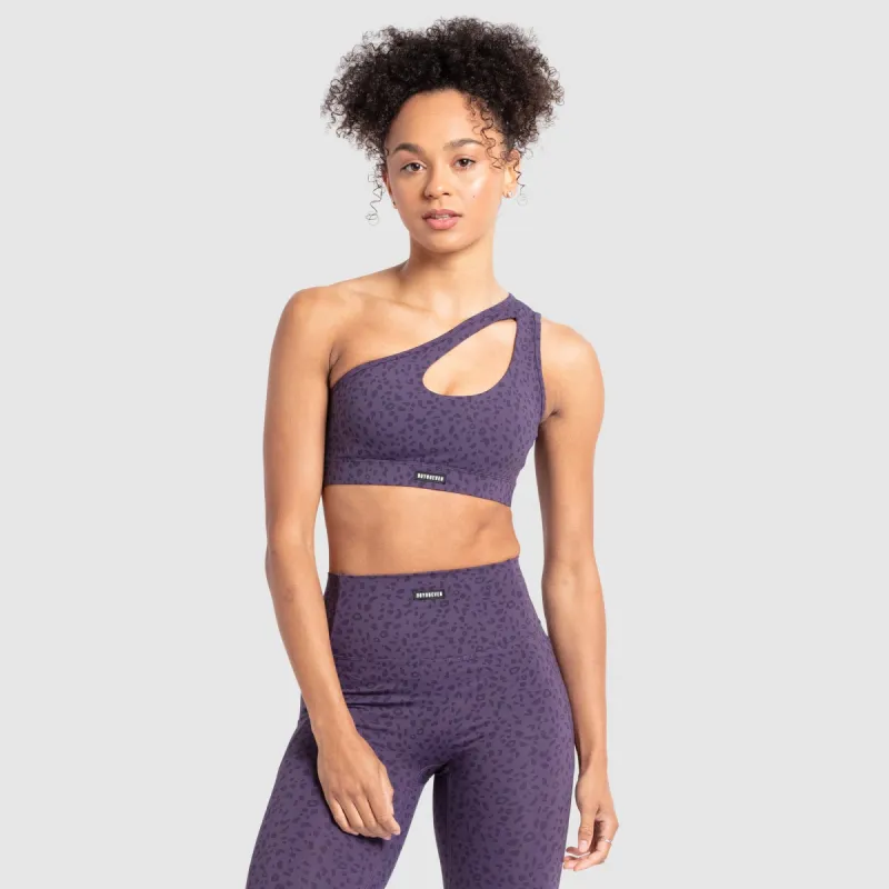 Desire Crop - Purple Leopard sold by DOYOUEVEN