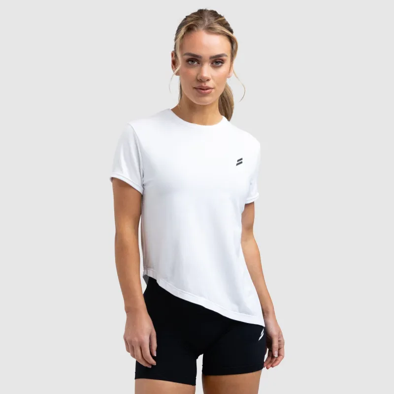 Tie-Up Tee - White sold by DOYOUEVEN