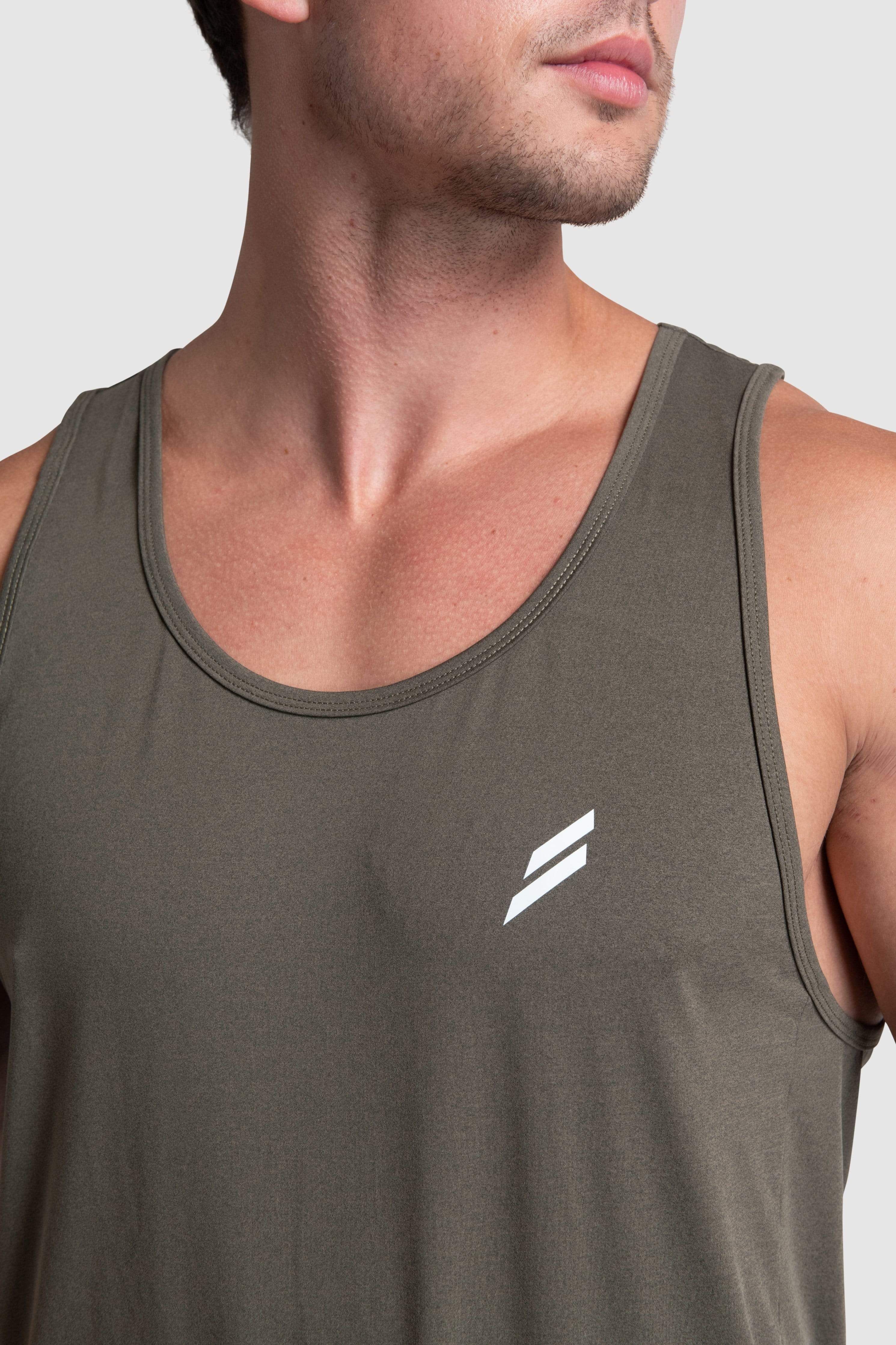Puremotion Singlet V2 - Combat Green sold by DOYOUEVEN product image thumbnail 5
