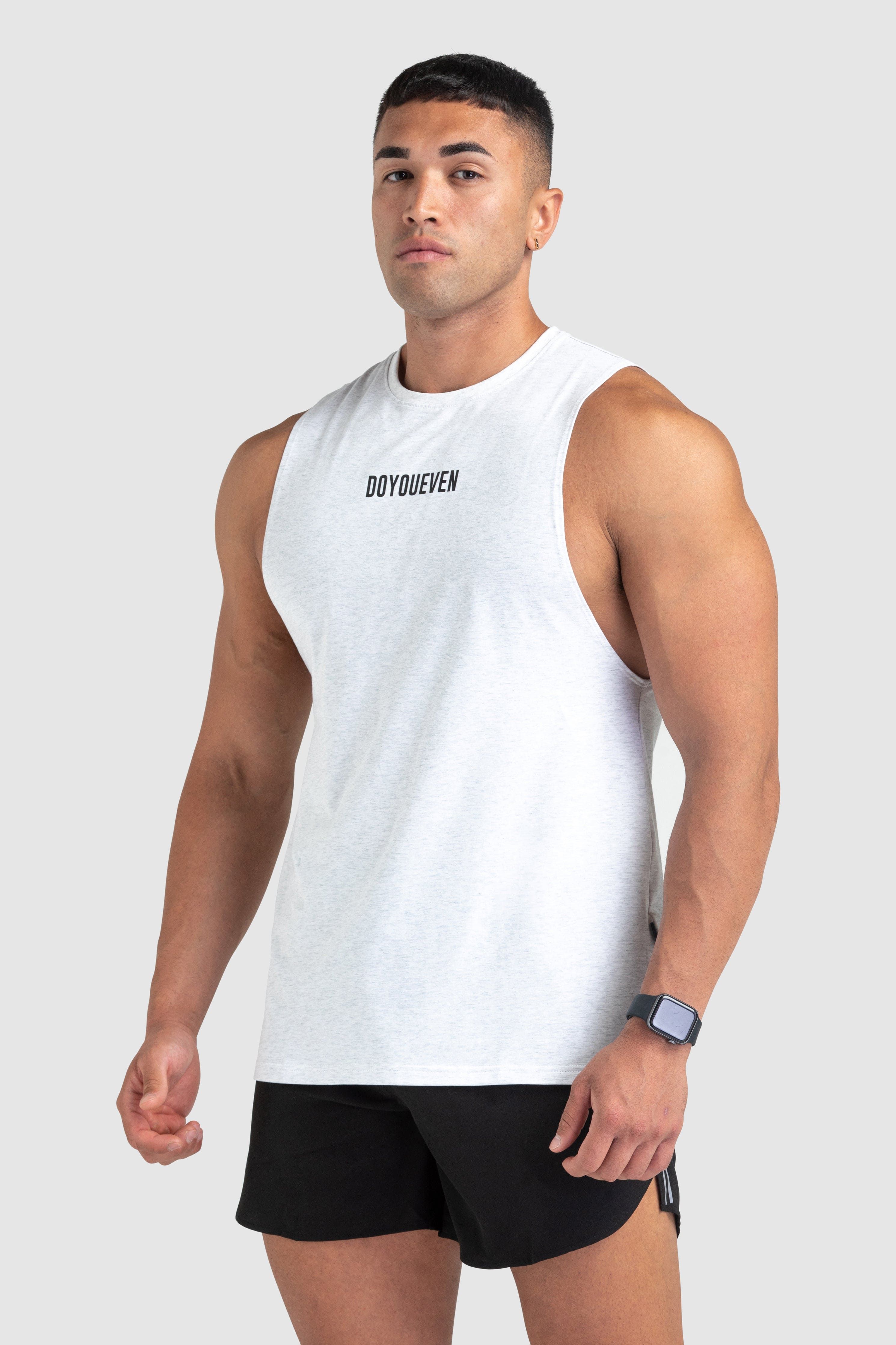 Origin Muscle Tank - Snow Grey sold by DOYOUEVEN product image thumbnail 4