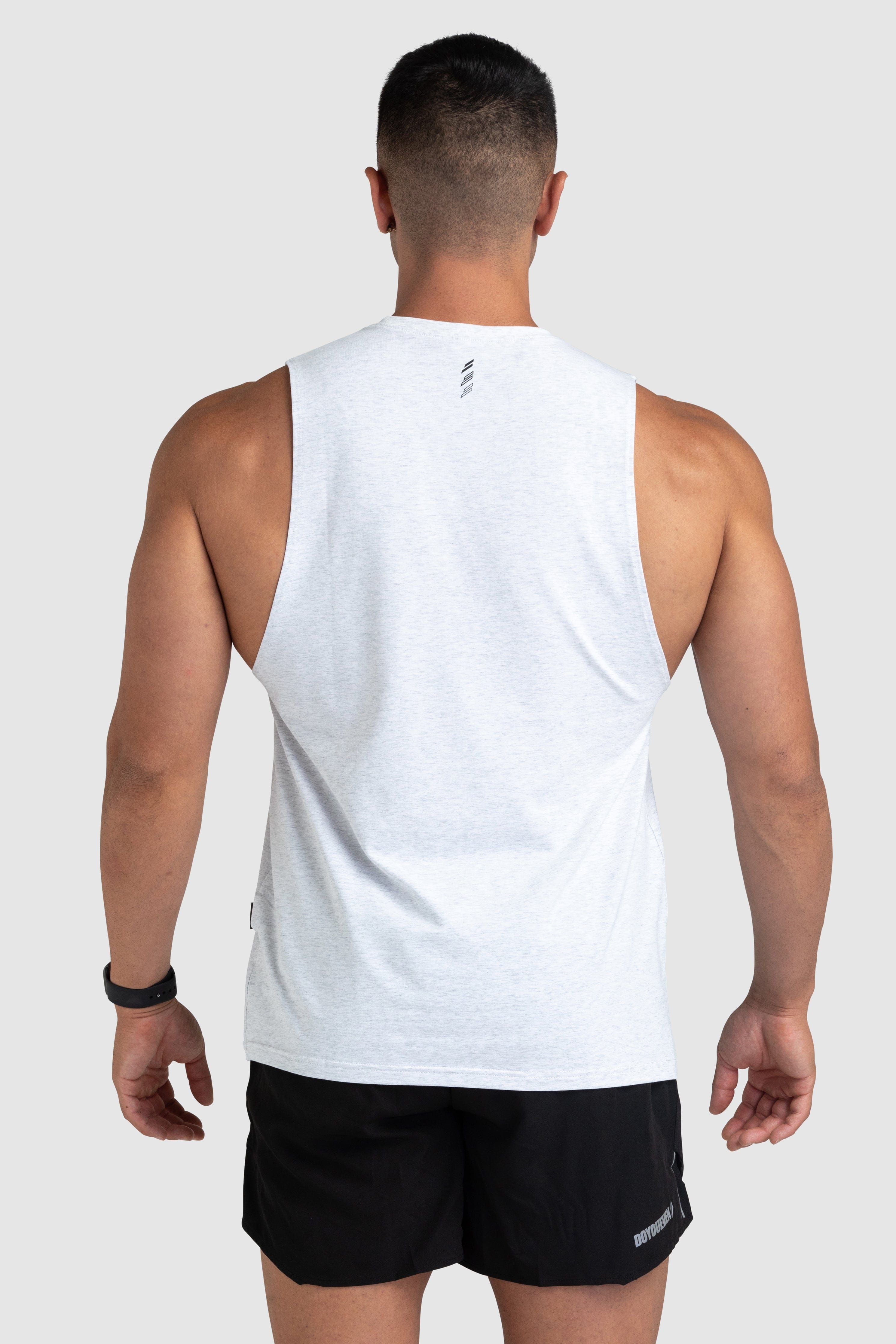Origin Muscle Tank - Snow Grey sold by DOYOUEVEN product image thumbnail 3