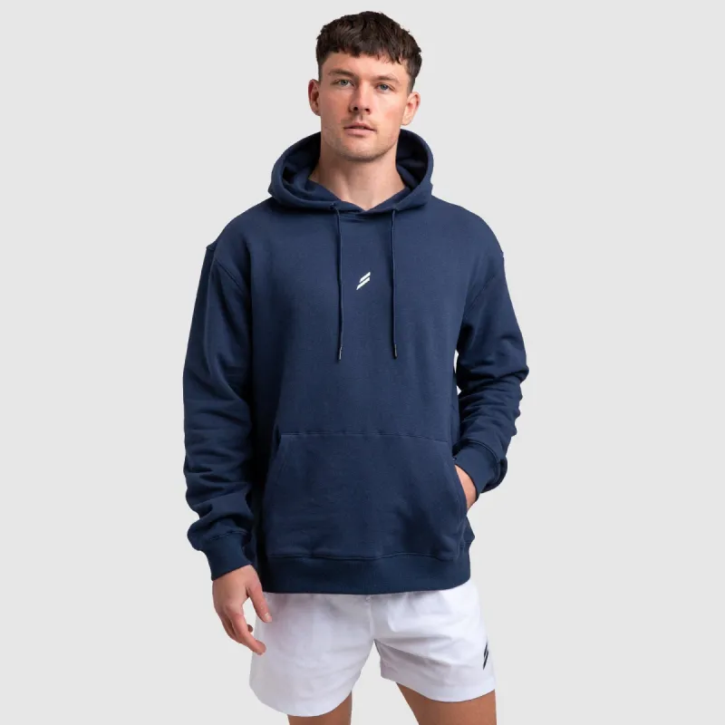 Mark Hoodie - Navy sold by DOYOUEVEN