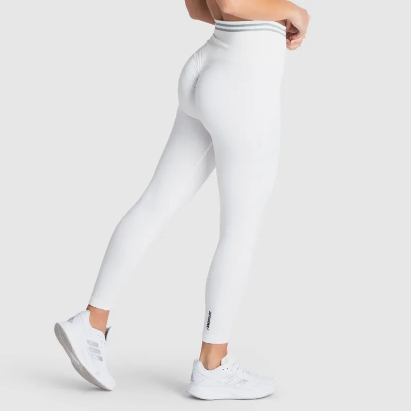 DYE Scrunch Seamless Leggings - Bright White sold by DOYOUEVEN