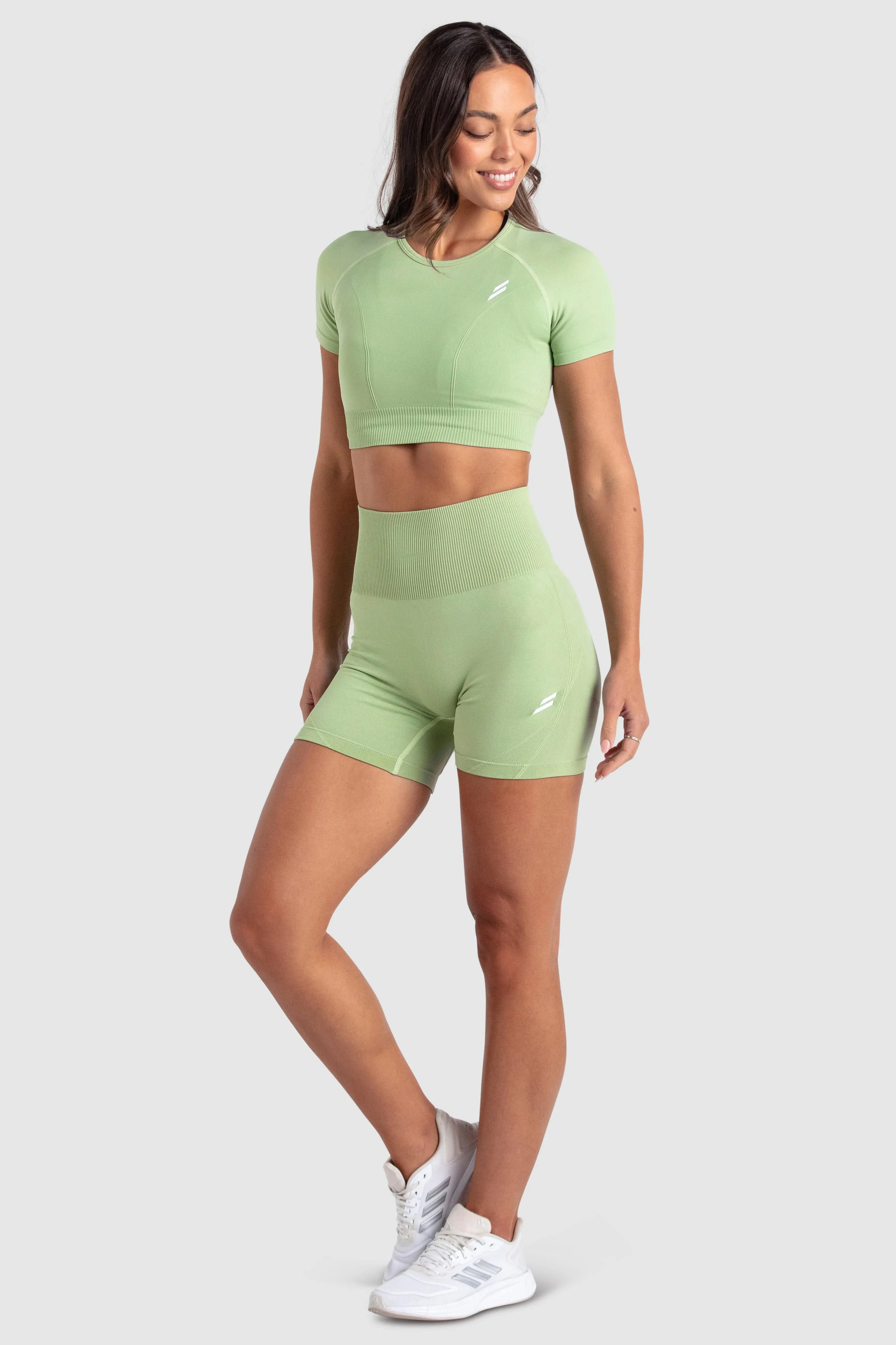 Hyperflex 2 Cropped Tee - Pastel Green sold by DOYOUEVEN product image thumbnail 4