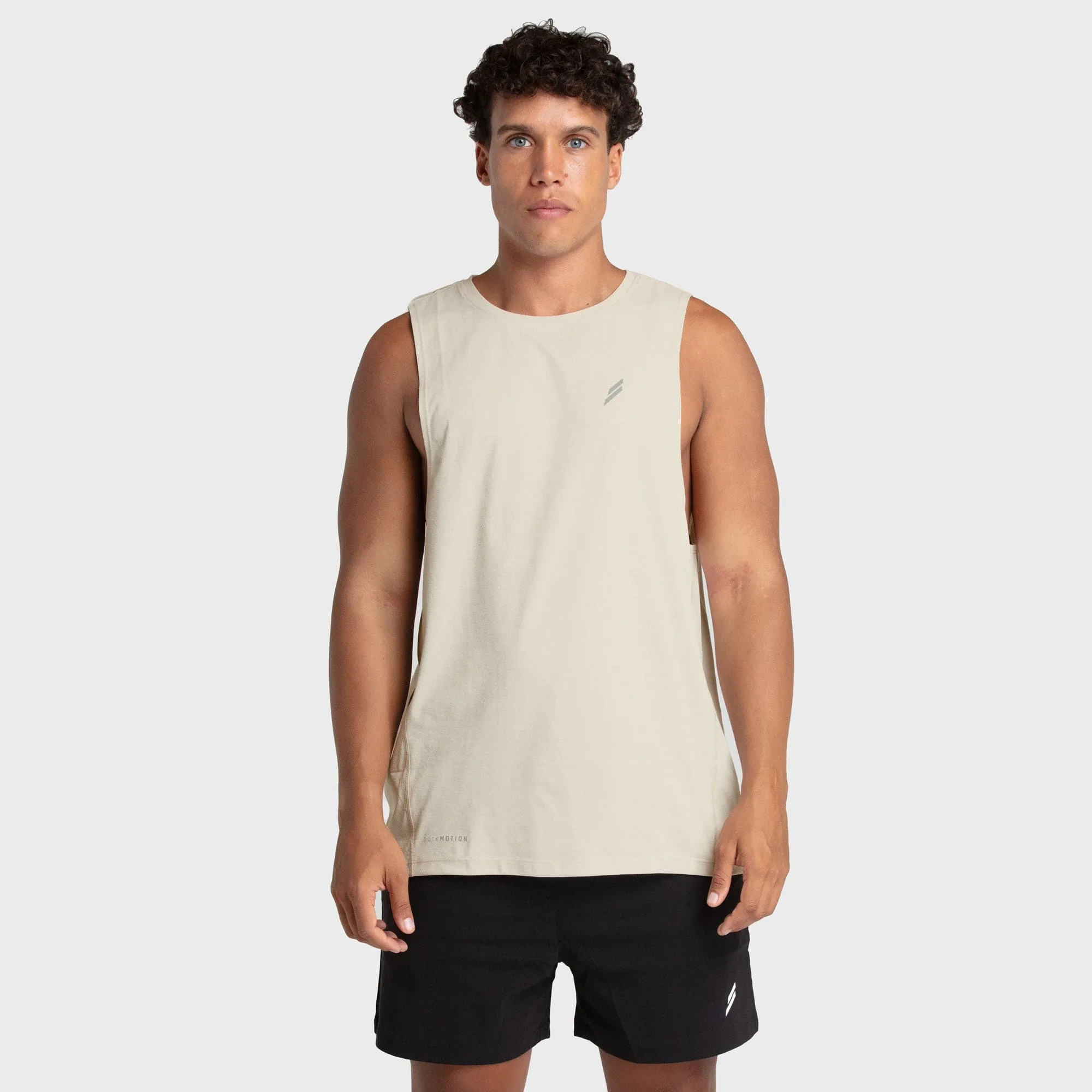Puremotion Muscle Tank V3 - Sand sold by DOYOUEVEN