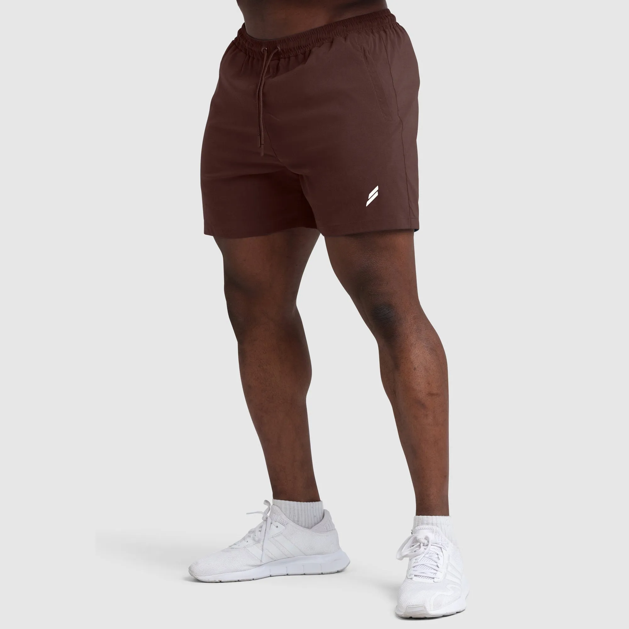 Genesis 5" Shorts - Chestnut Brown sold by DOYOUEVEN