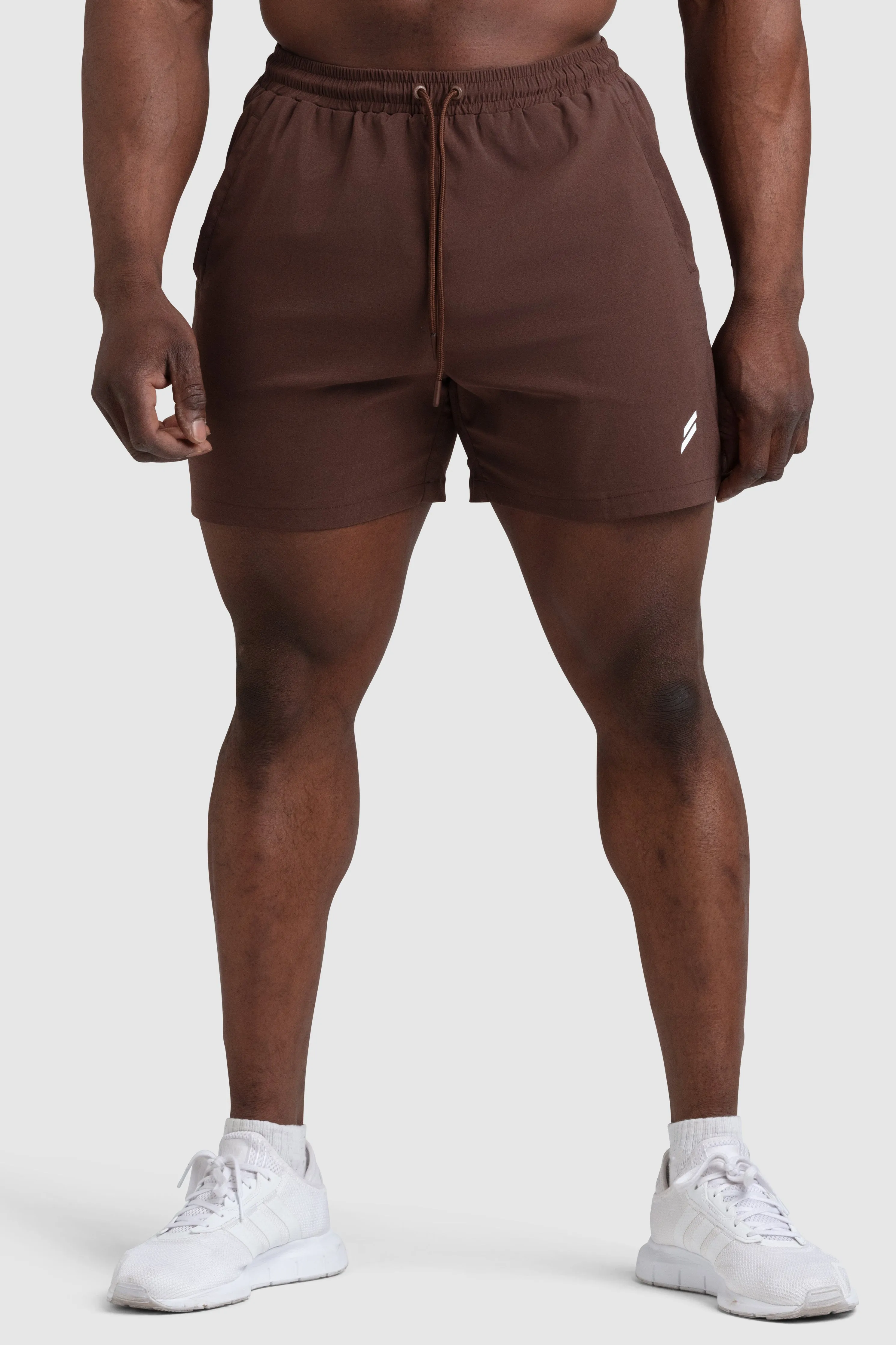 Genesis 5" Shorts - Chestnut Brown sold by DOYOUEVEN product image thumbnail 3