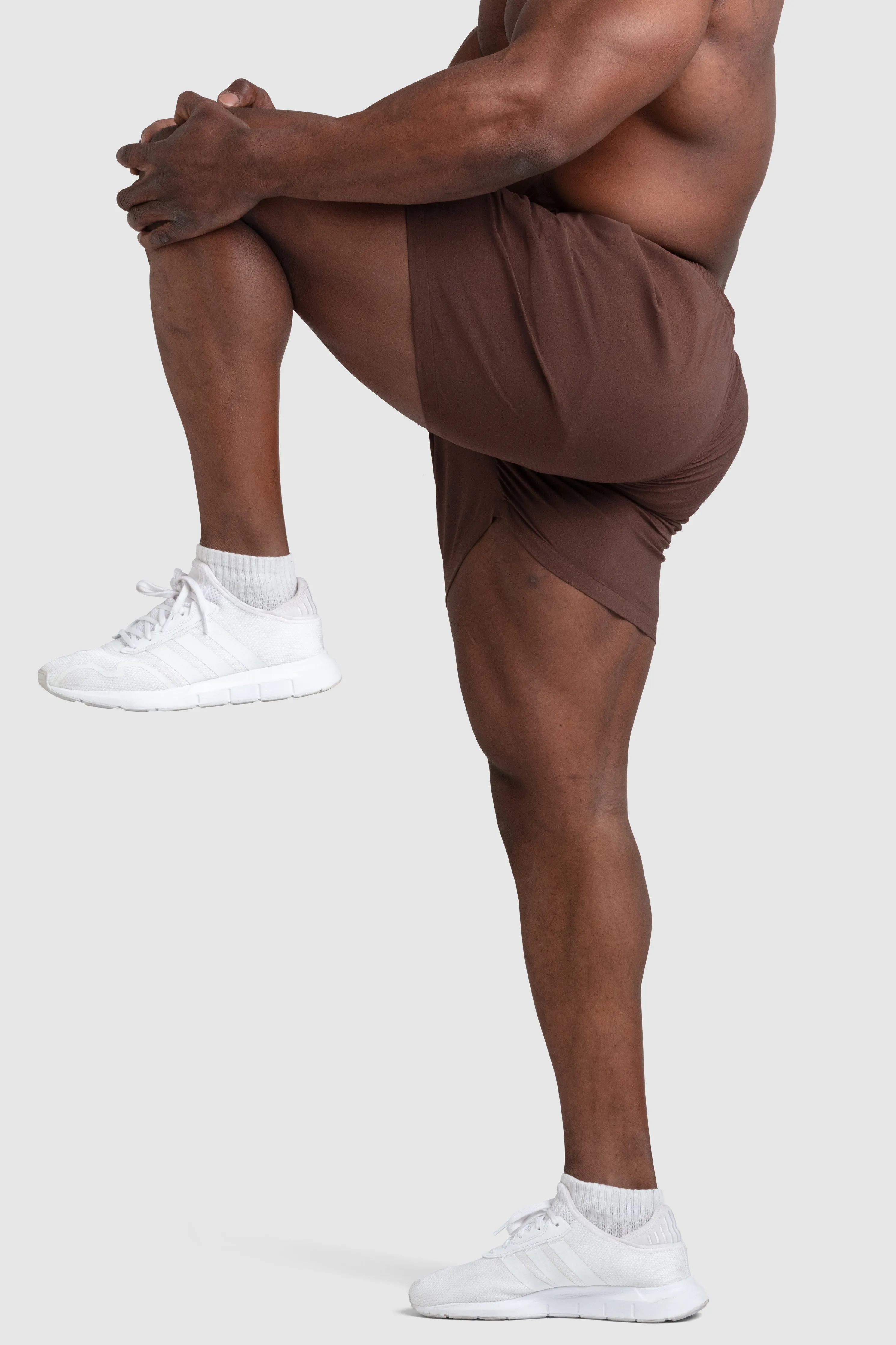 Genesis 5" Shorts - Chestnut Brown sold by DOYOUEVEN product image thumbnail 4