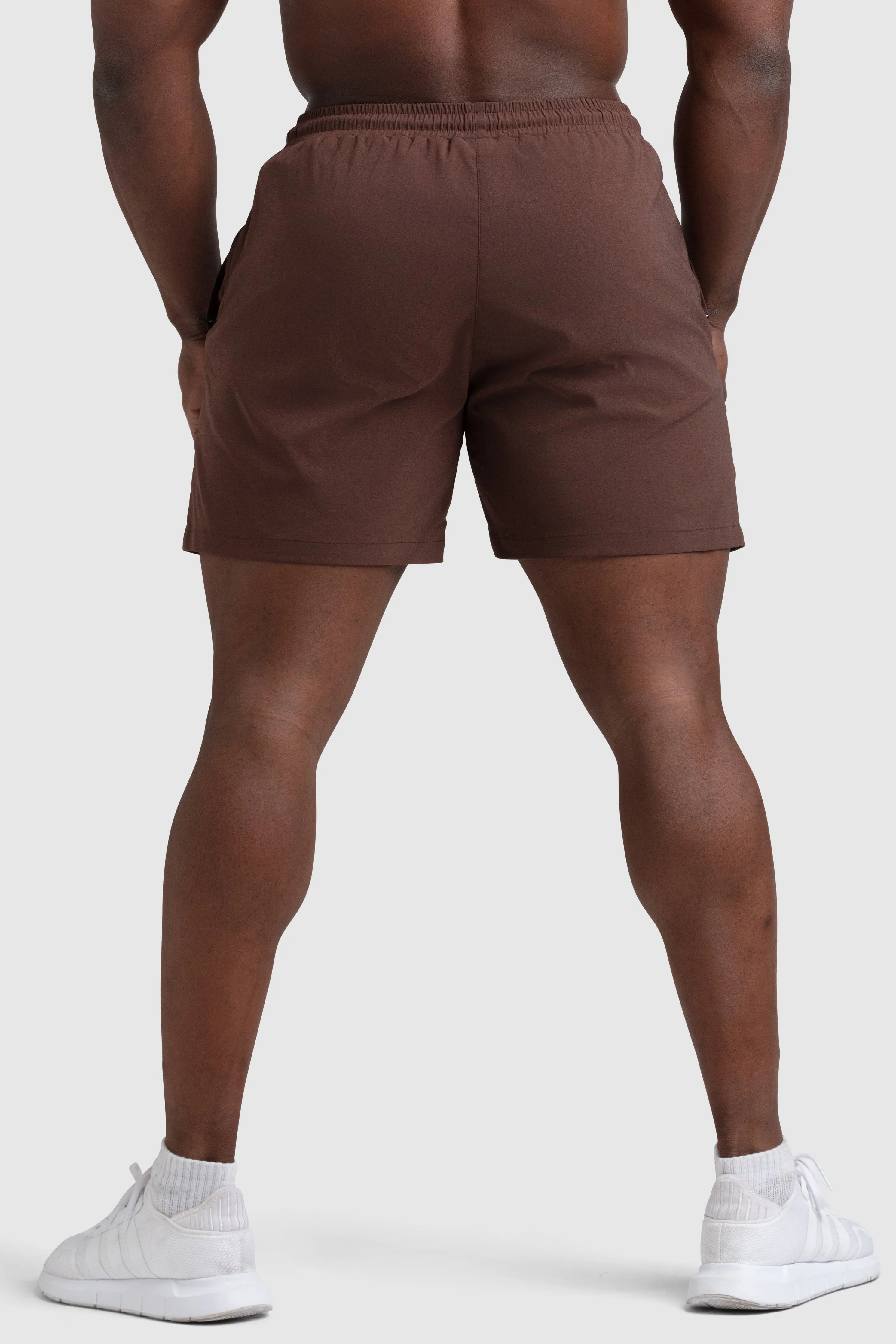 Genesis 5" Shorts - Chestnut Brown sold by DOYOUEVEN product image thumbnail 5