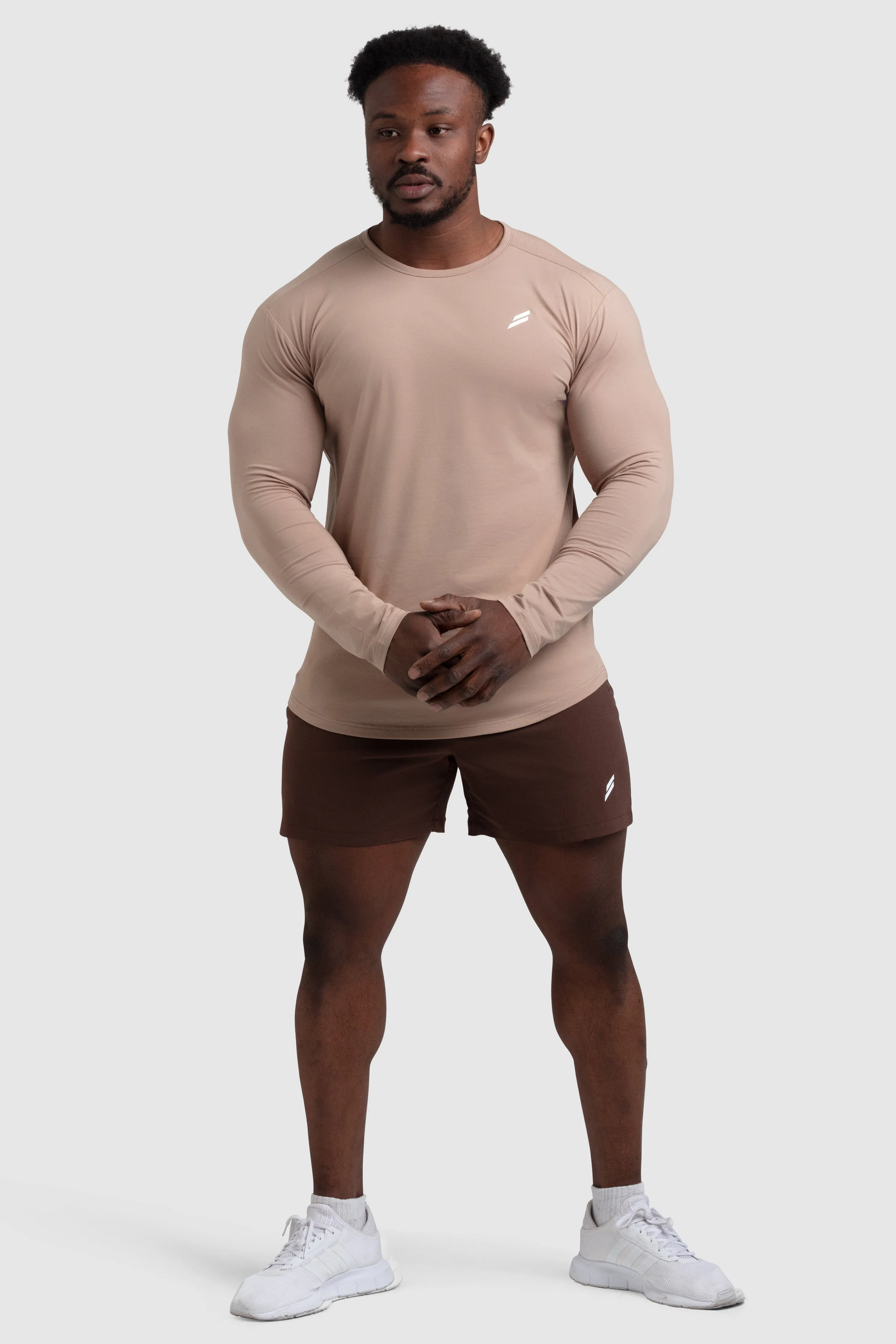 Genesis 5" Shorts - Chestnut Brown sold by DOYOUEVEN product image thumbnail 2
