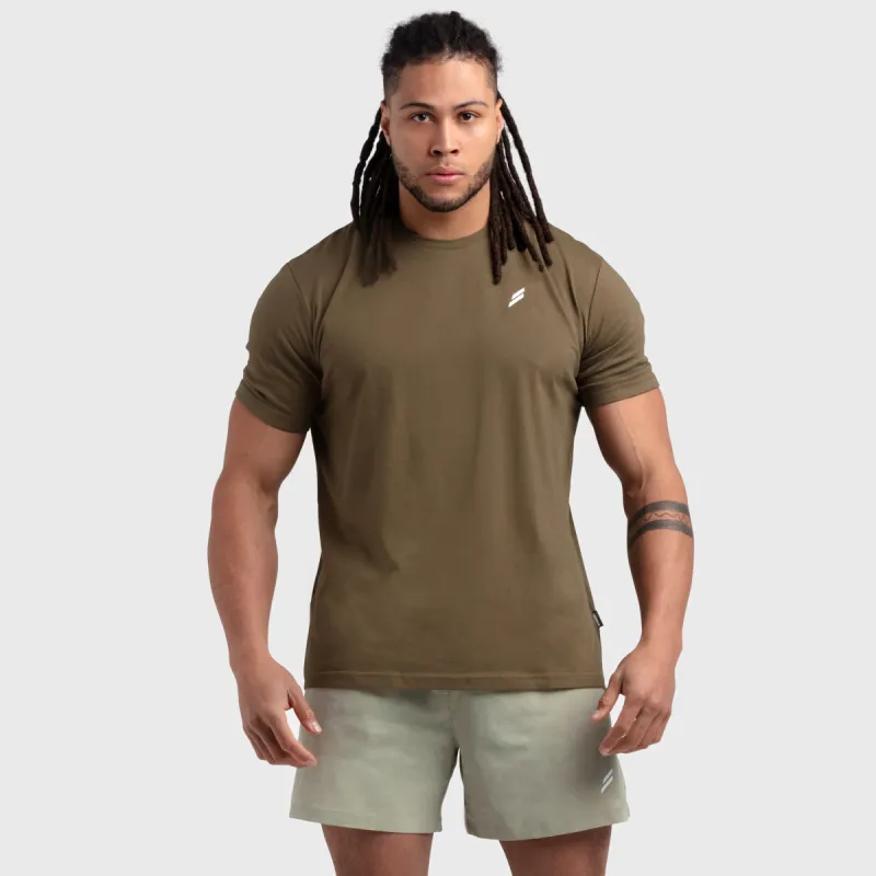 Essential Regular Fit Tee - Jungle Green sold by DOYOUEVEN