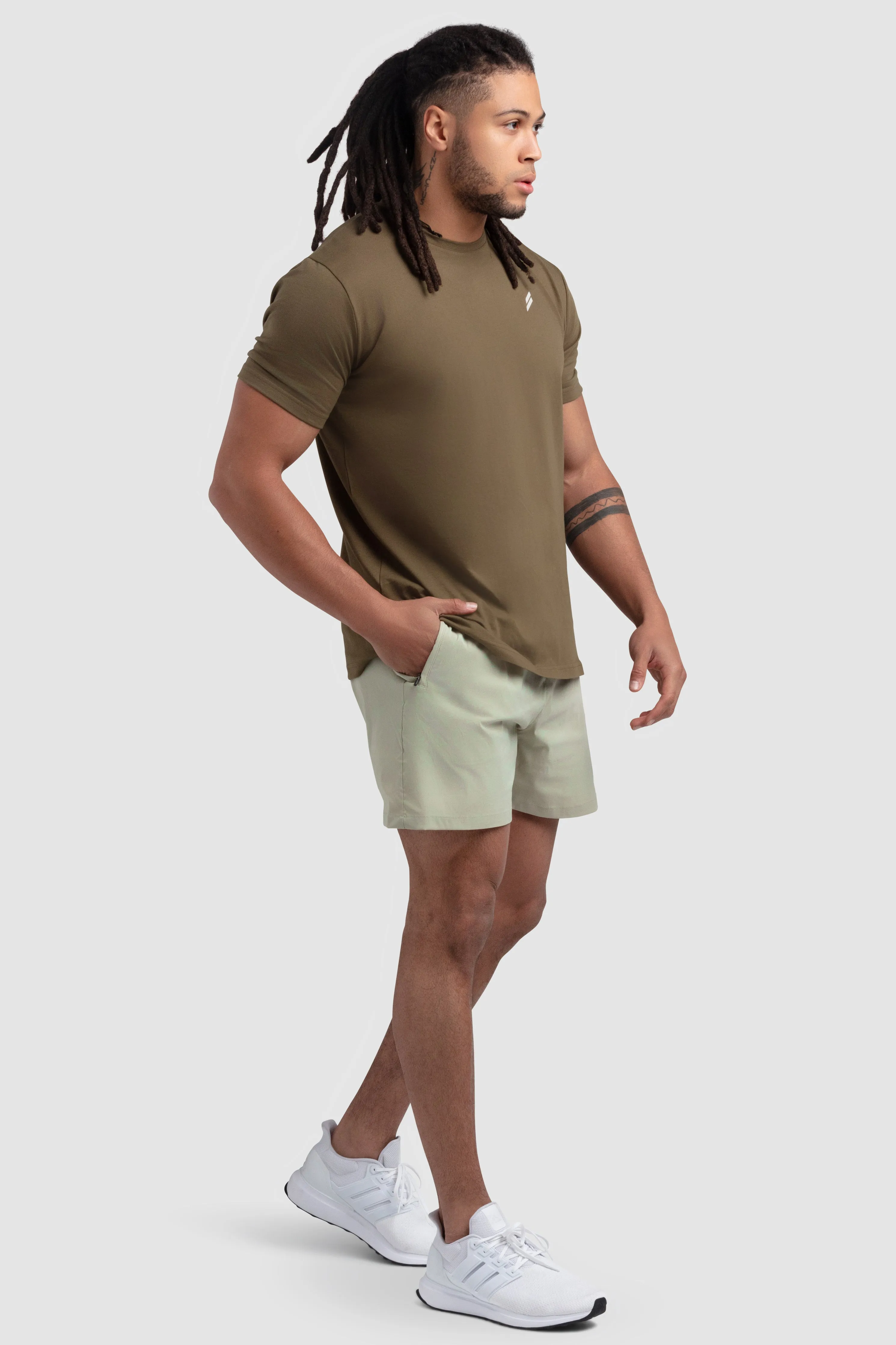 Essential Regular Fit Tee - Jungle Green sold by DOYOUEVEN product image thumbnail 3