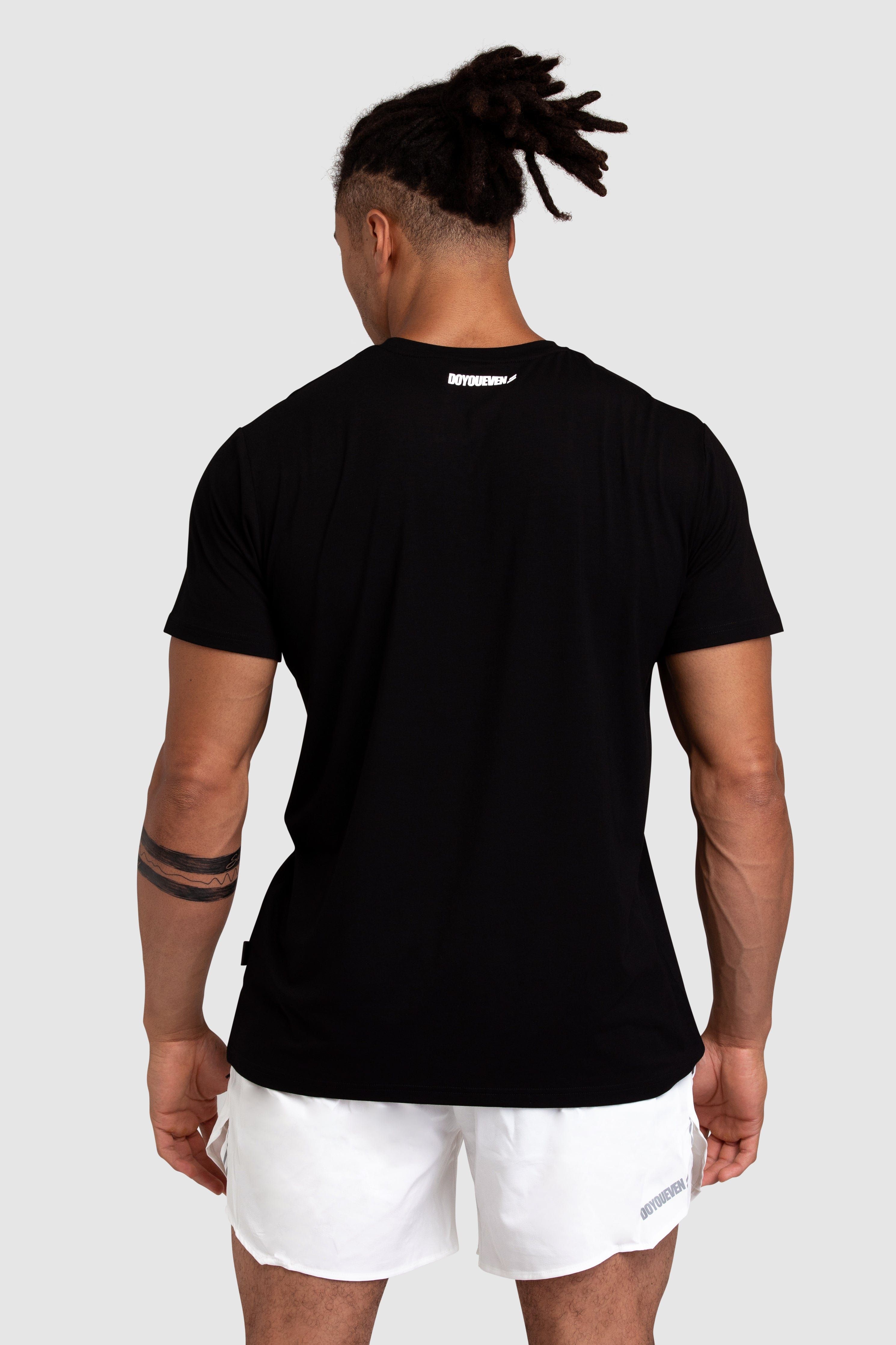 Run Regular Fit Tee - Black sold by DOYOUEVEN product image thumbnail 5