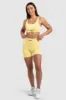 Ribbed Seamless Crop - Canary Yellow sold by DOYOUEVEN