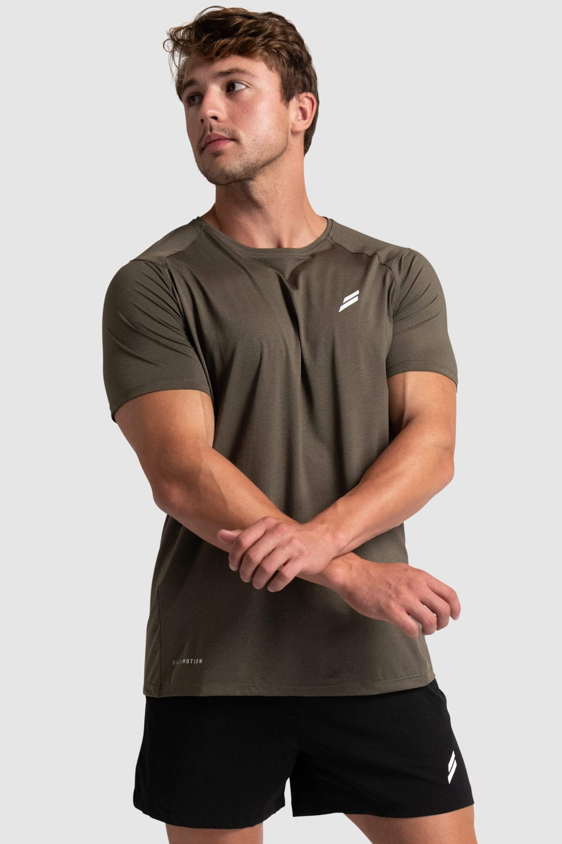 Puremotion Tee V2 - Combat Green sold by DOYOUEVEN product image thumbnail 4