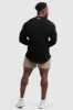 Mark Drop Long Sleeve - Black sold by DOYOUEVEN