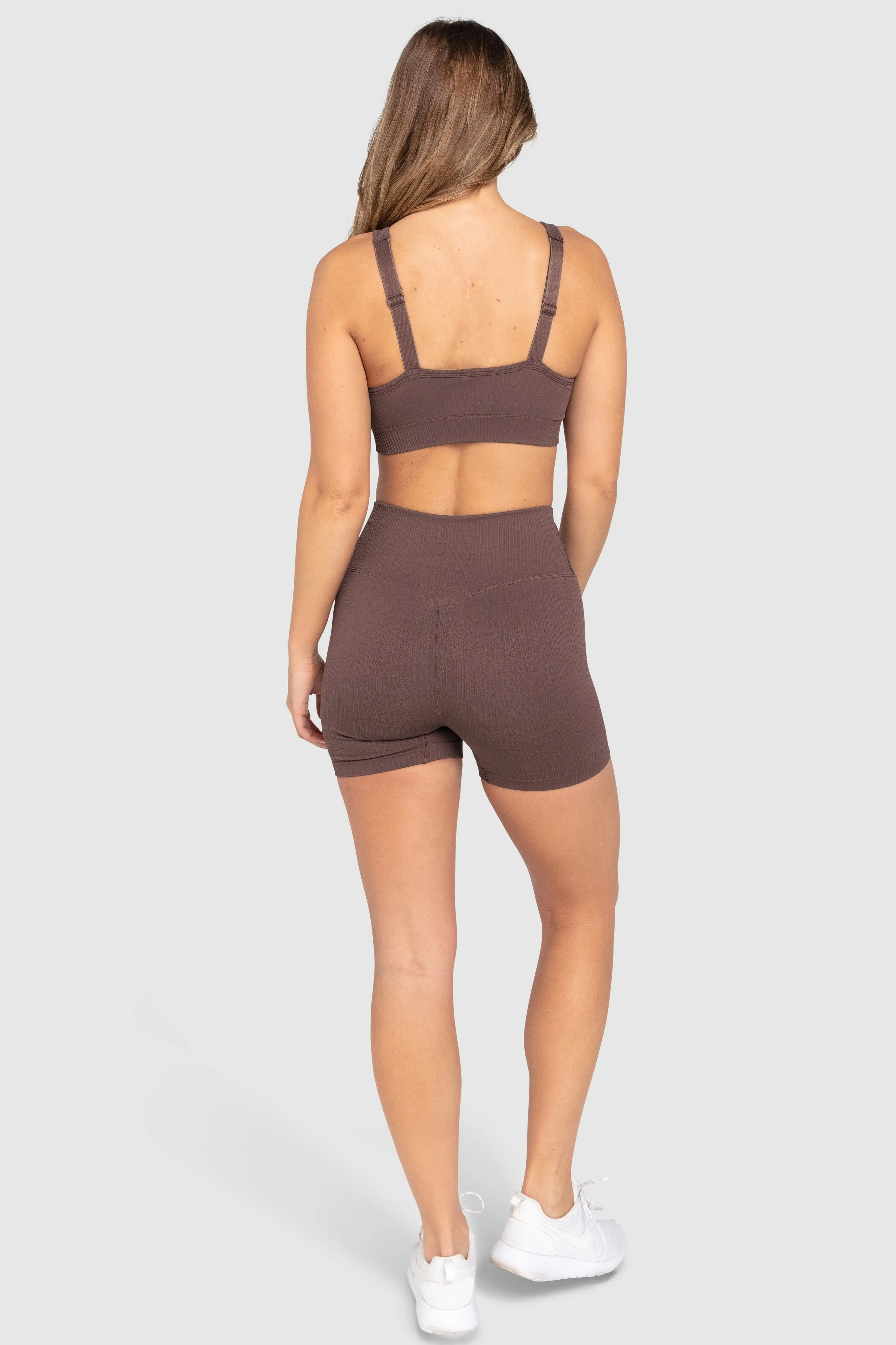Ribbed Seamless Crop - Espresso Brown sold by DOYOUEVEN product image thumbnail 5