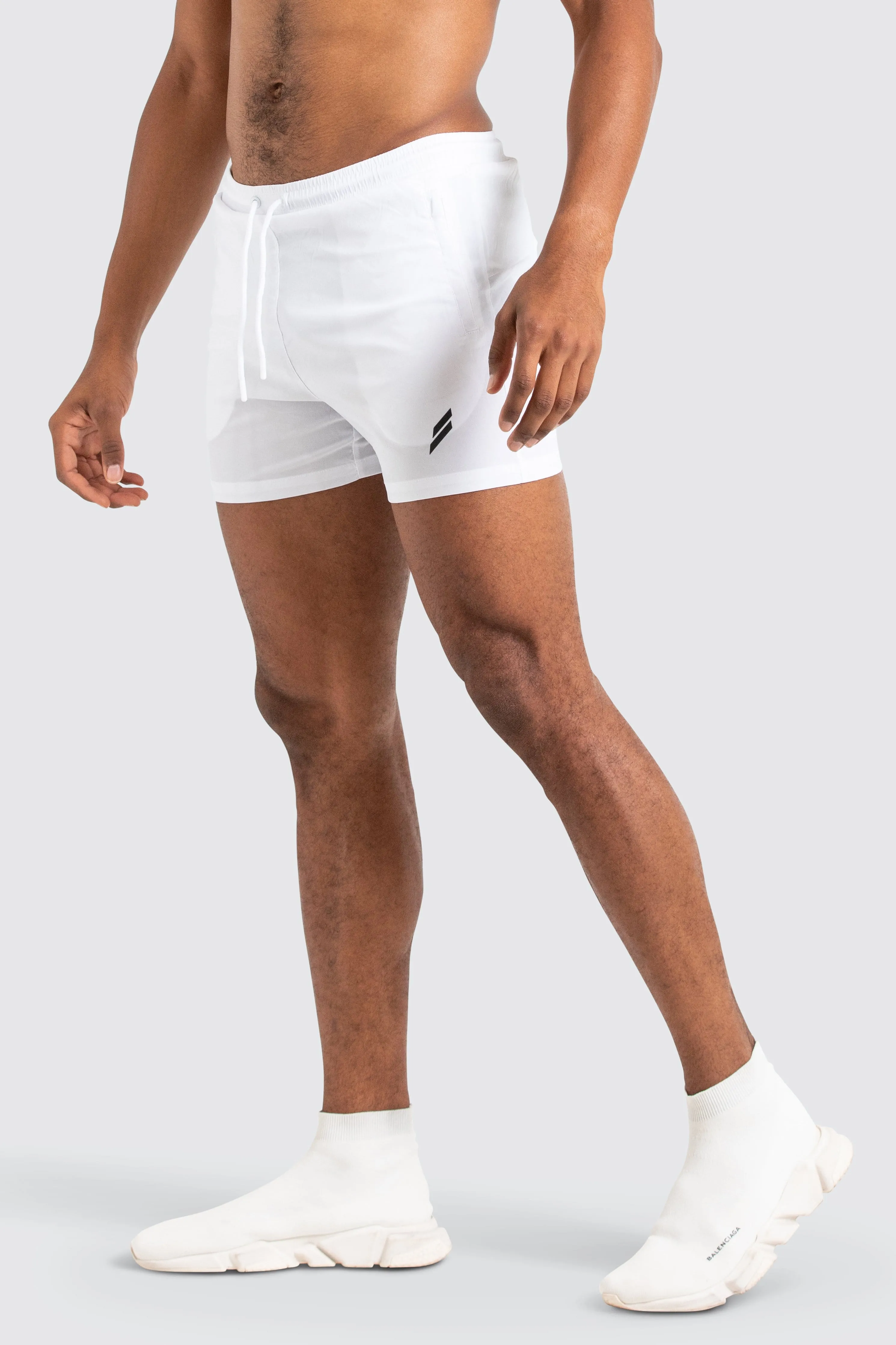 Genesis Athletic Shorts V2 - White sold by DOYOUEVEN product image thumbnail 3