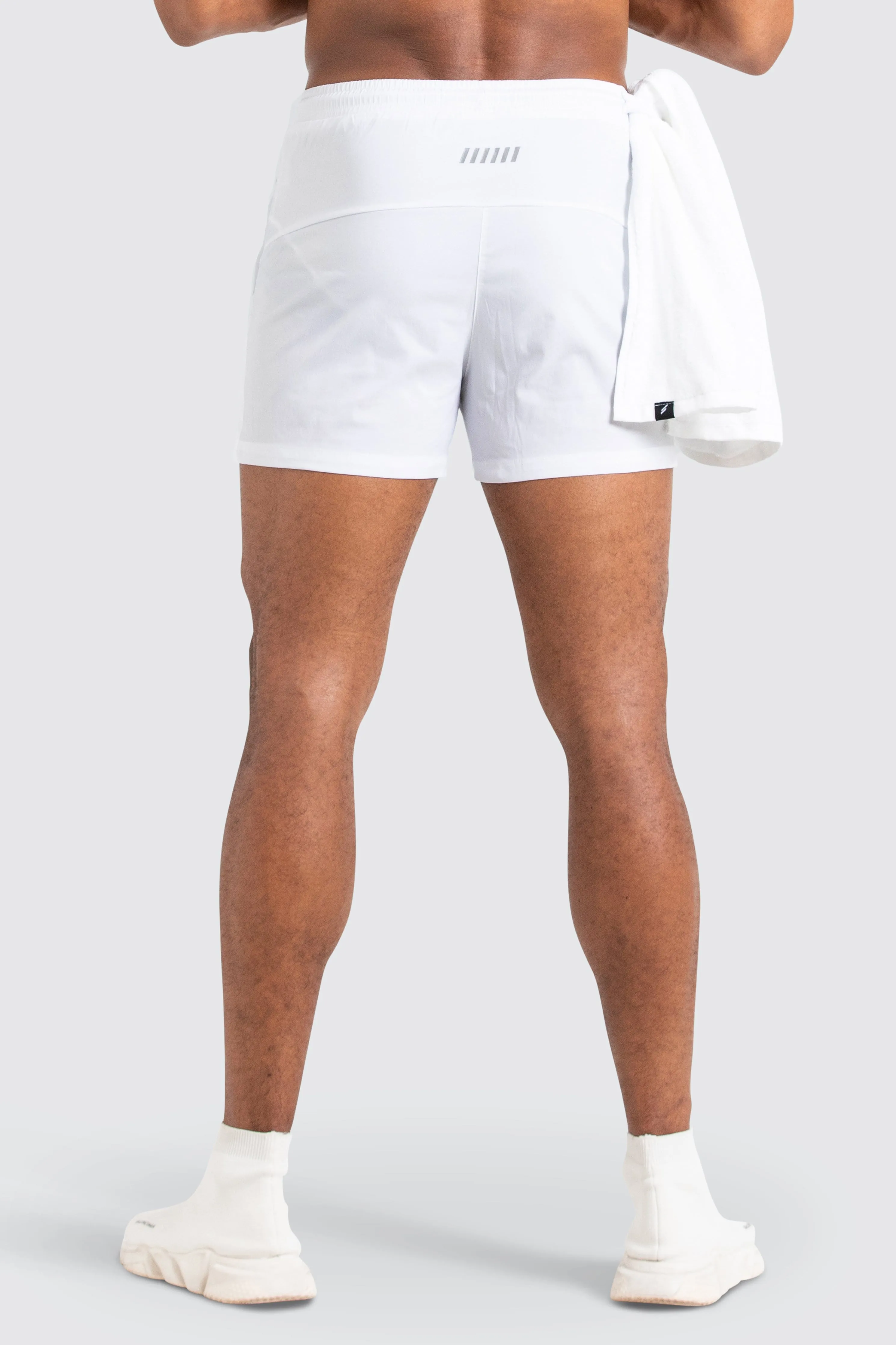 Genesis Athletic Shorts V2 - White sold by DOYOUEVEN product image thumbnail 4