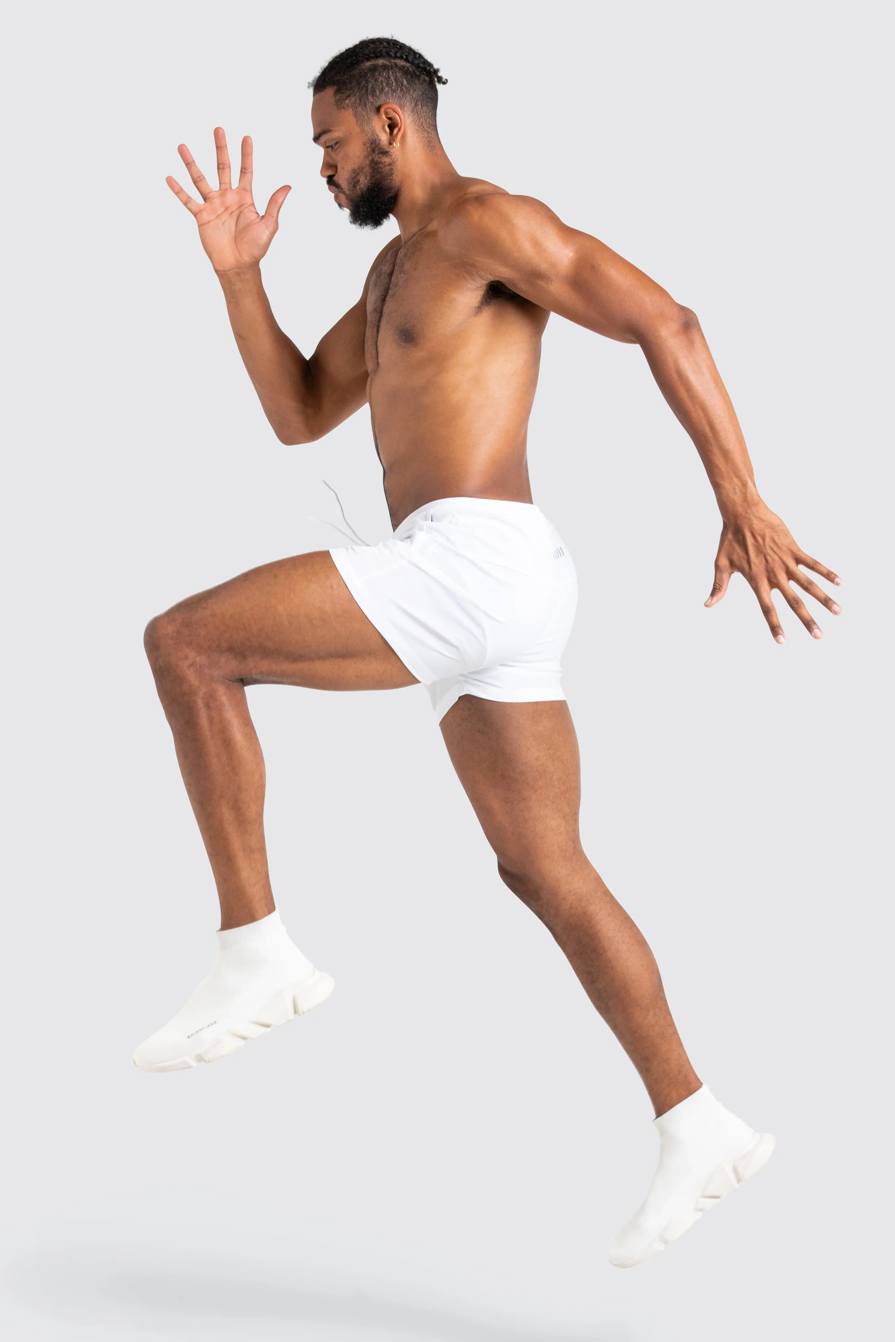 Genesis Athletic Shorts V2 - White sold by DOYOUEVEN product image thumbnail 5