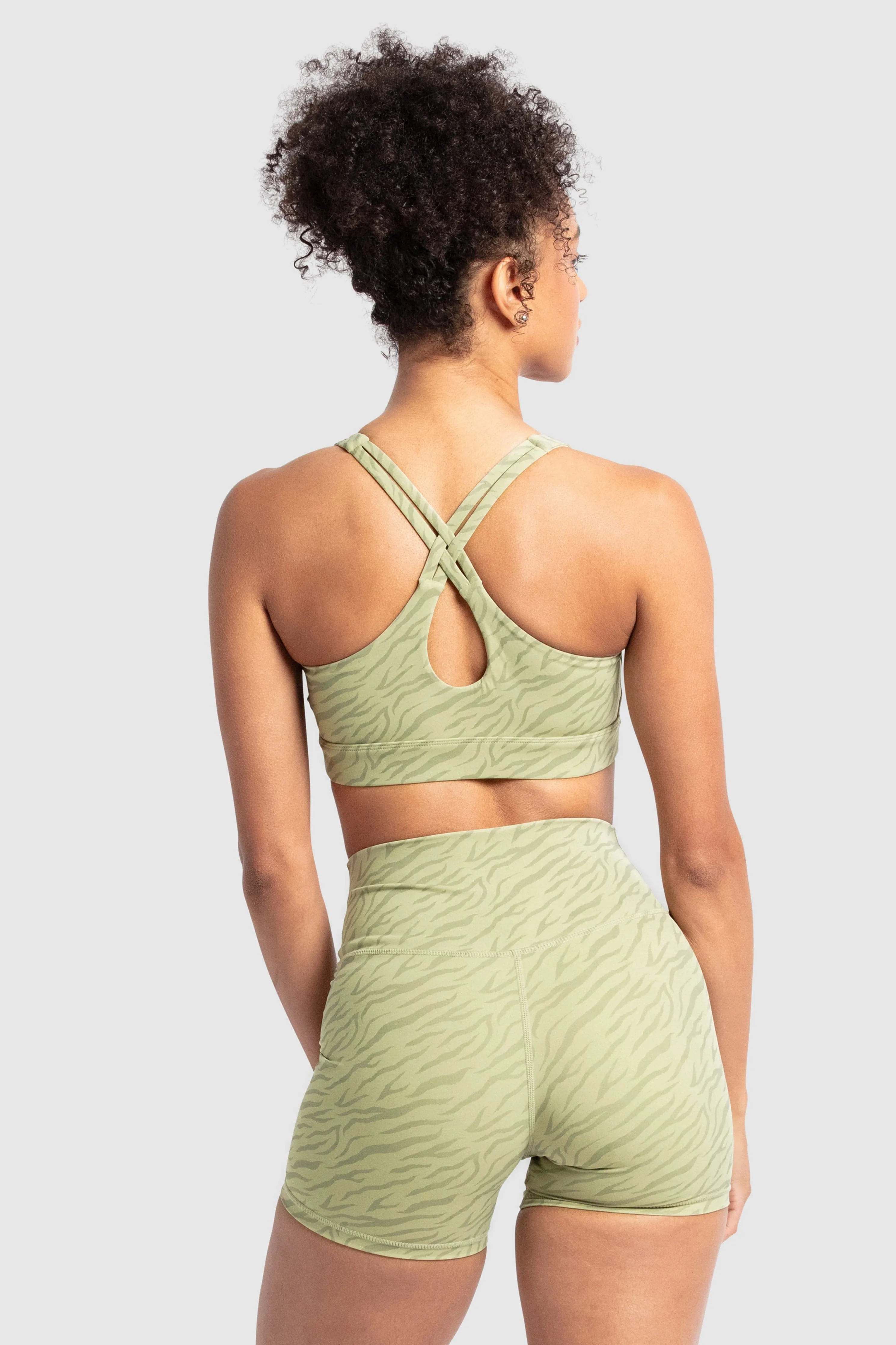 MotionSoft Crop - Olive Zebra sold by DOYOUEVEN product image thumbnail 3