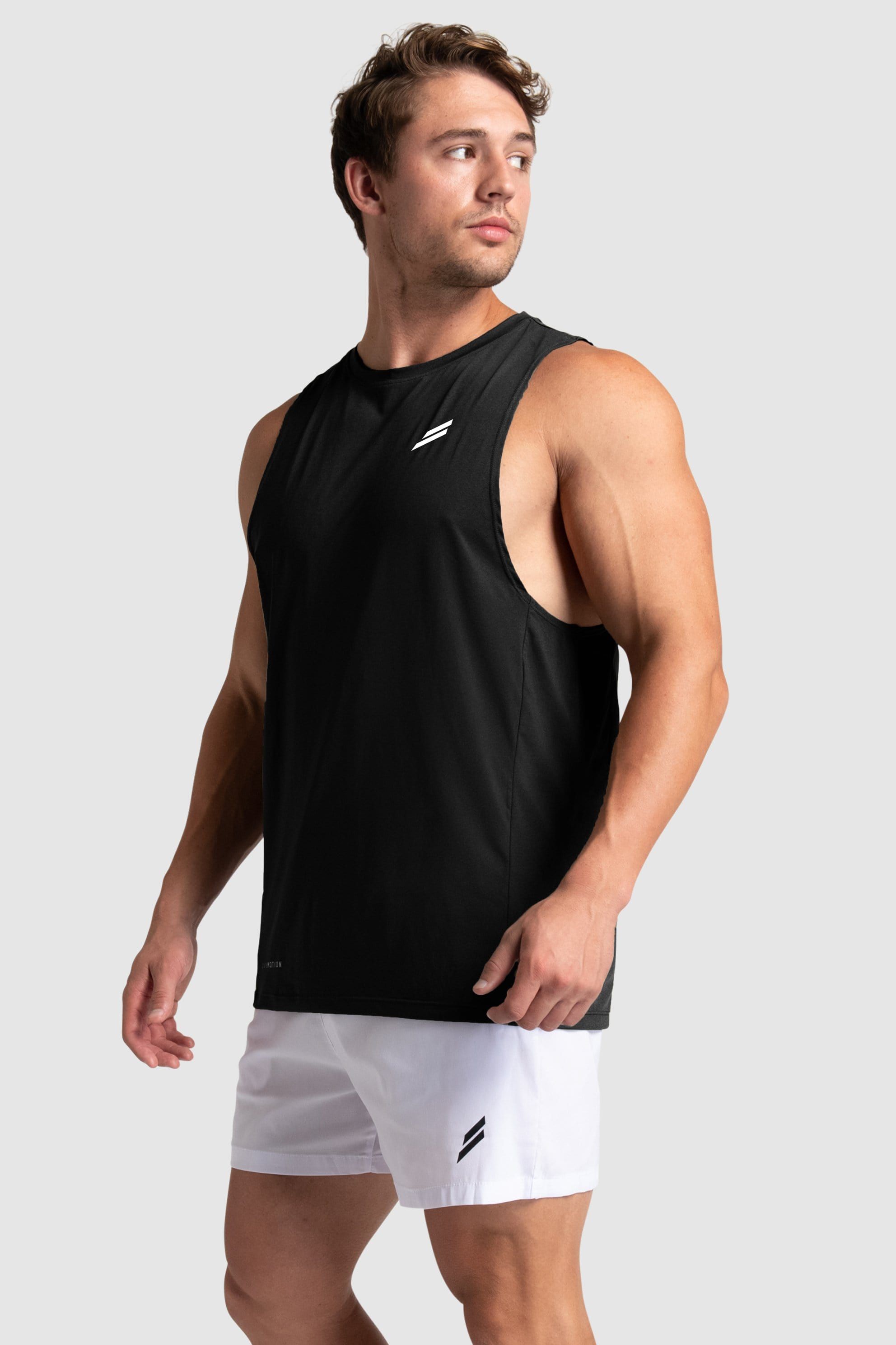 Puremotion Muscle Tank V2 - Black sold by DOYOUEVEN product image thumbnail 4