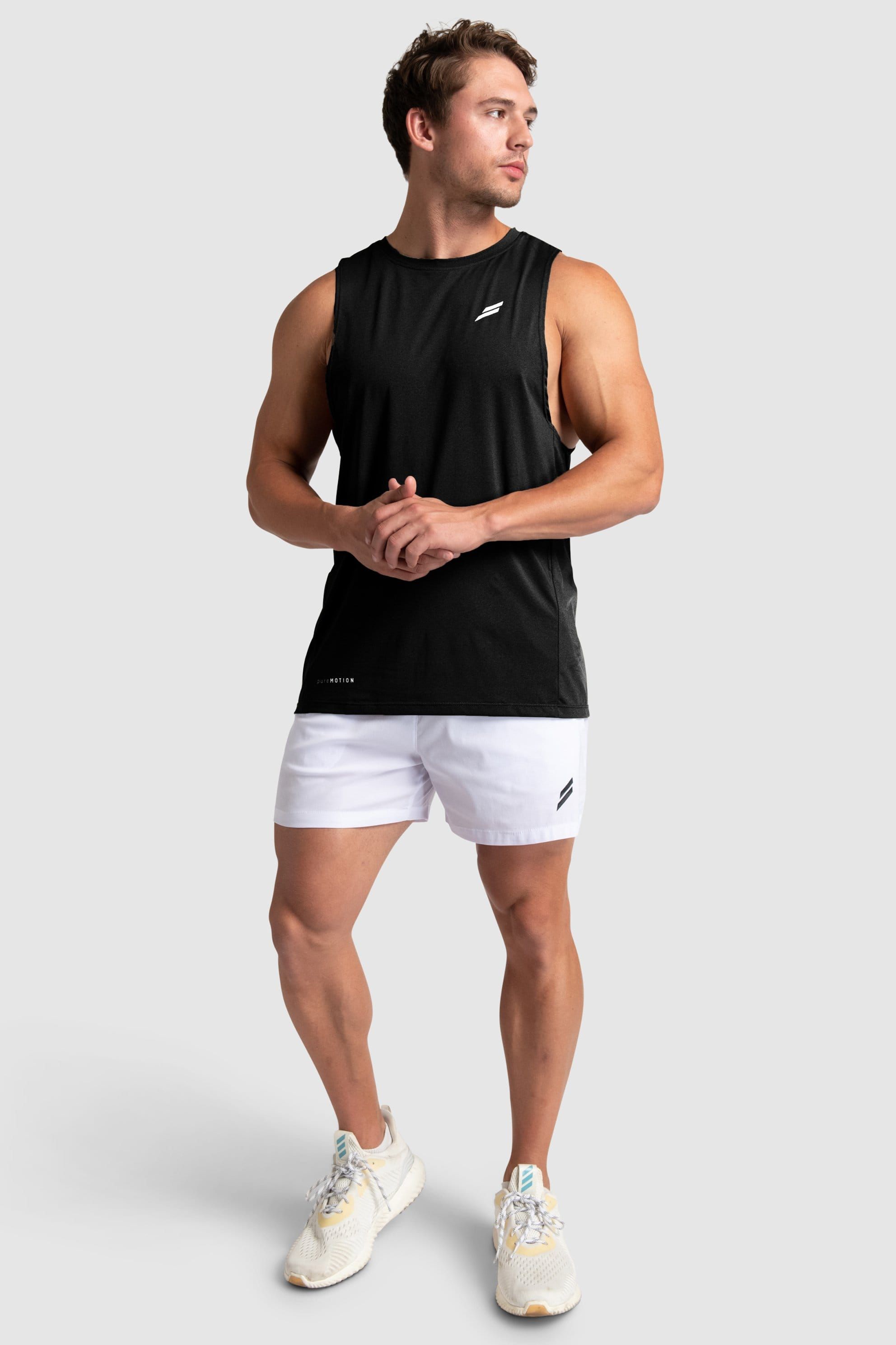 Puremotion Muscle Tank V2 - Black sold by DOYOUEVEN product image thumbnail 2