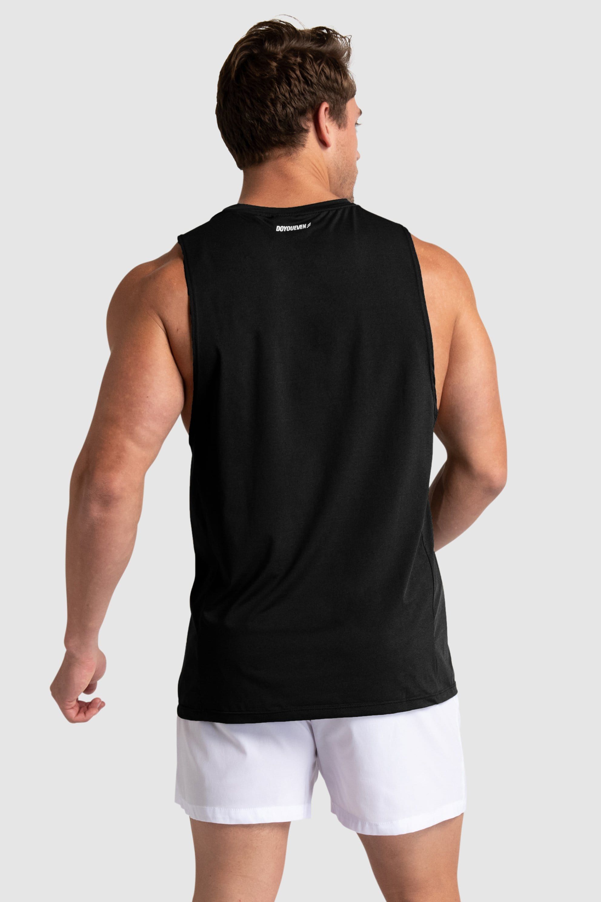 Puremotion Muscle Tank V2 - Black sold by DOYOUEVEN product image thumbnail 3