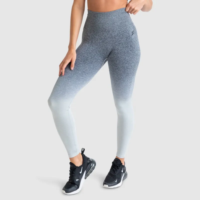 Ombre Scrunch Seamless Leggings - Grey sold by DOYOUEVEN