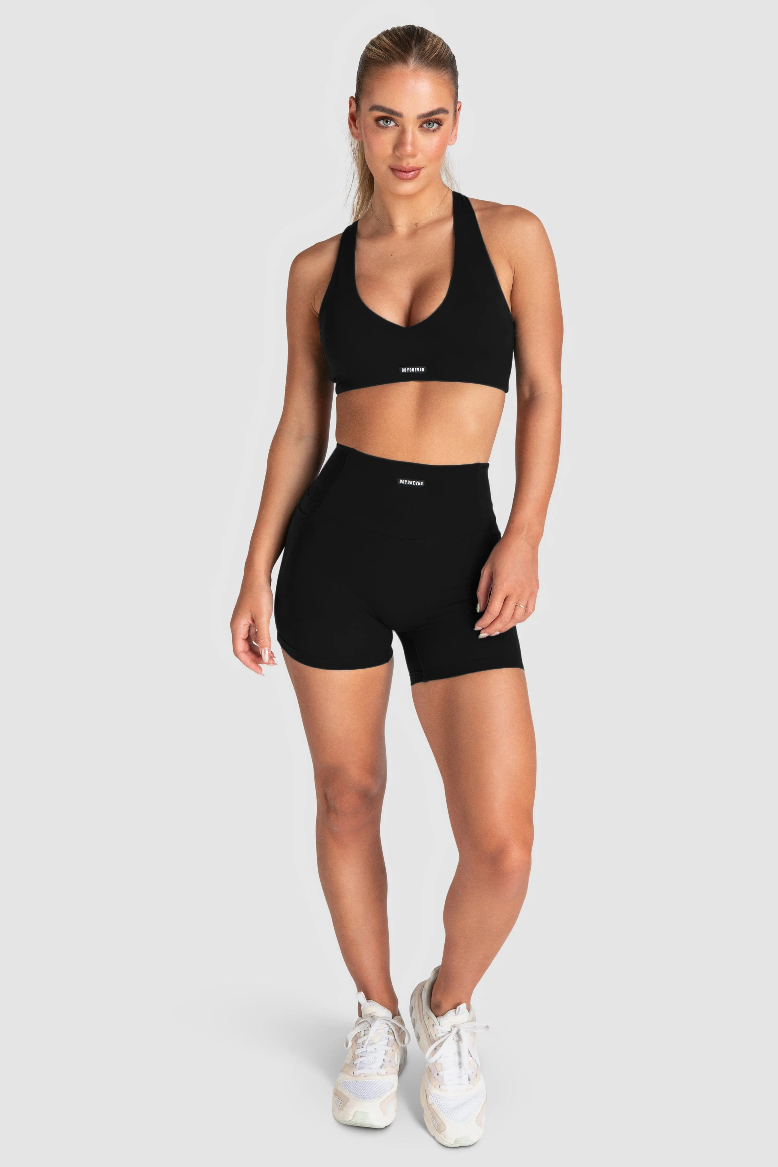 Desire V-Neck Crop - Black sold by DOYOUEVEN product image thumbnail 2