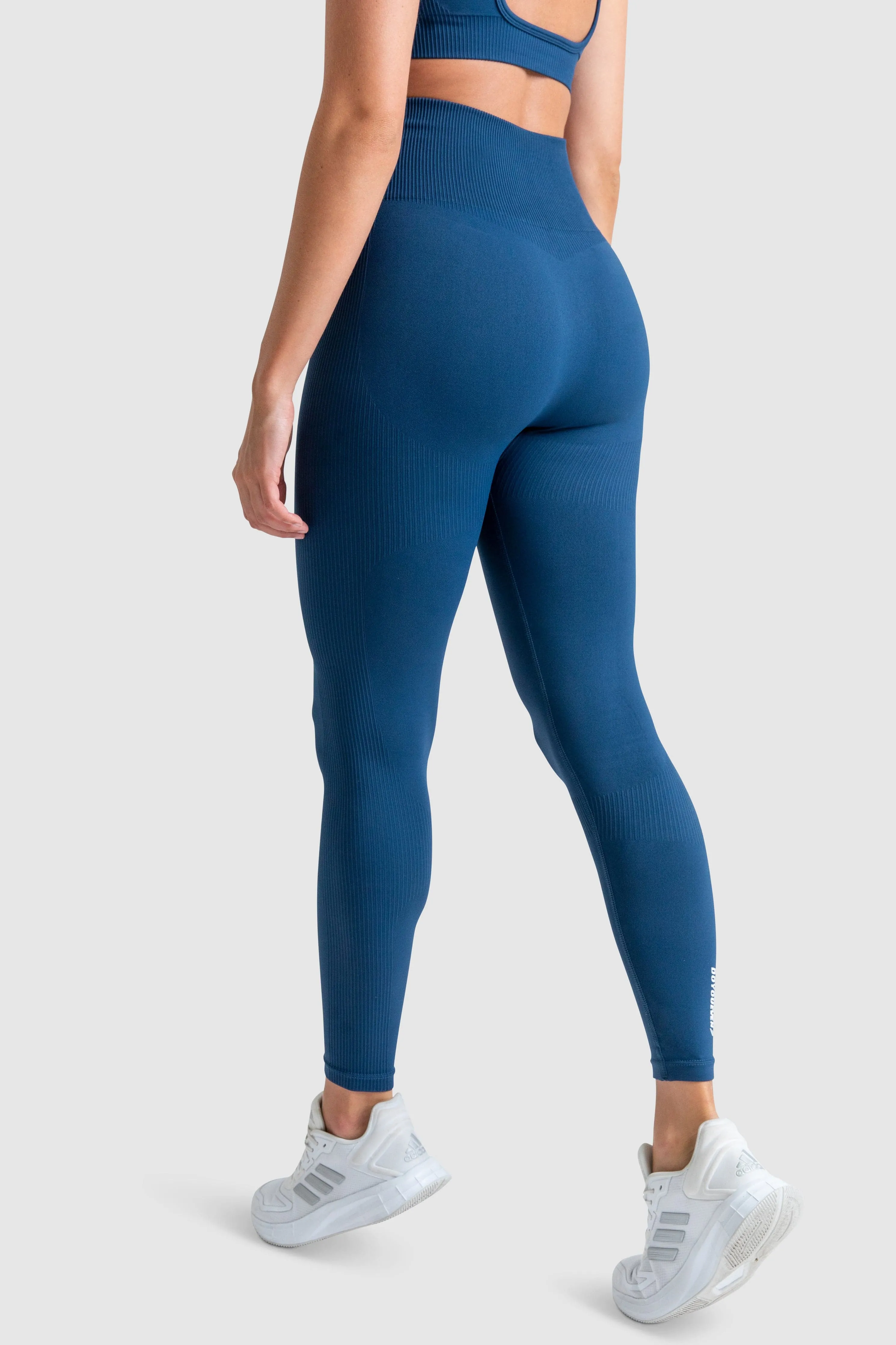 Impact Solid Leggings - Navy sold by DOYOUEVEN product image thumbnail 5