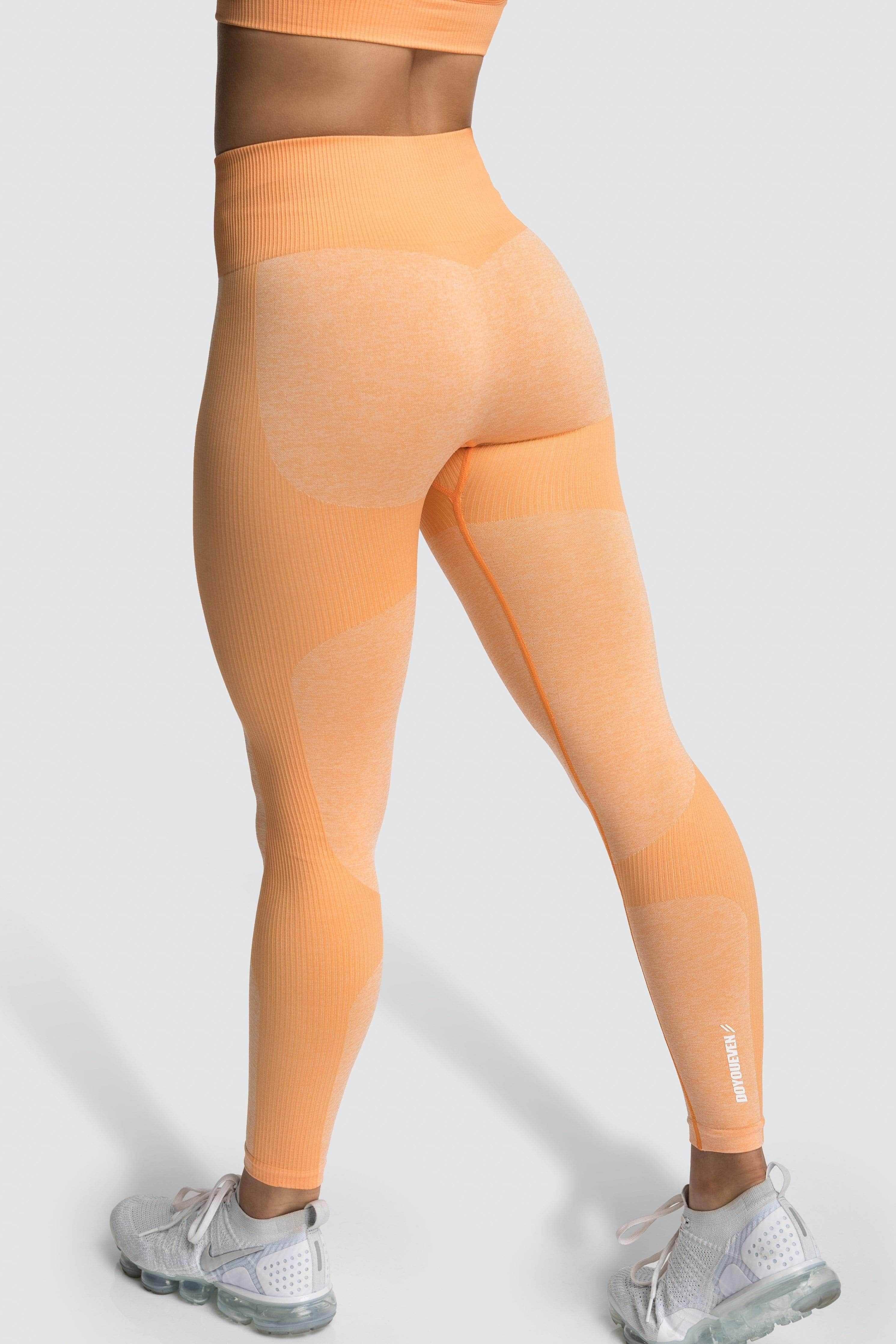 Impact Seamless Leggings - Sorbet Orange sold by DOYOUEVEN product image thumbnail 7