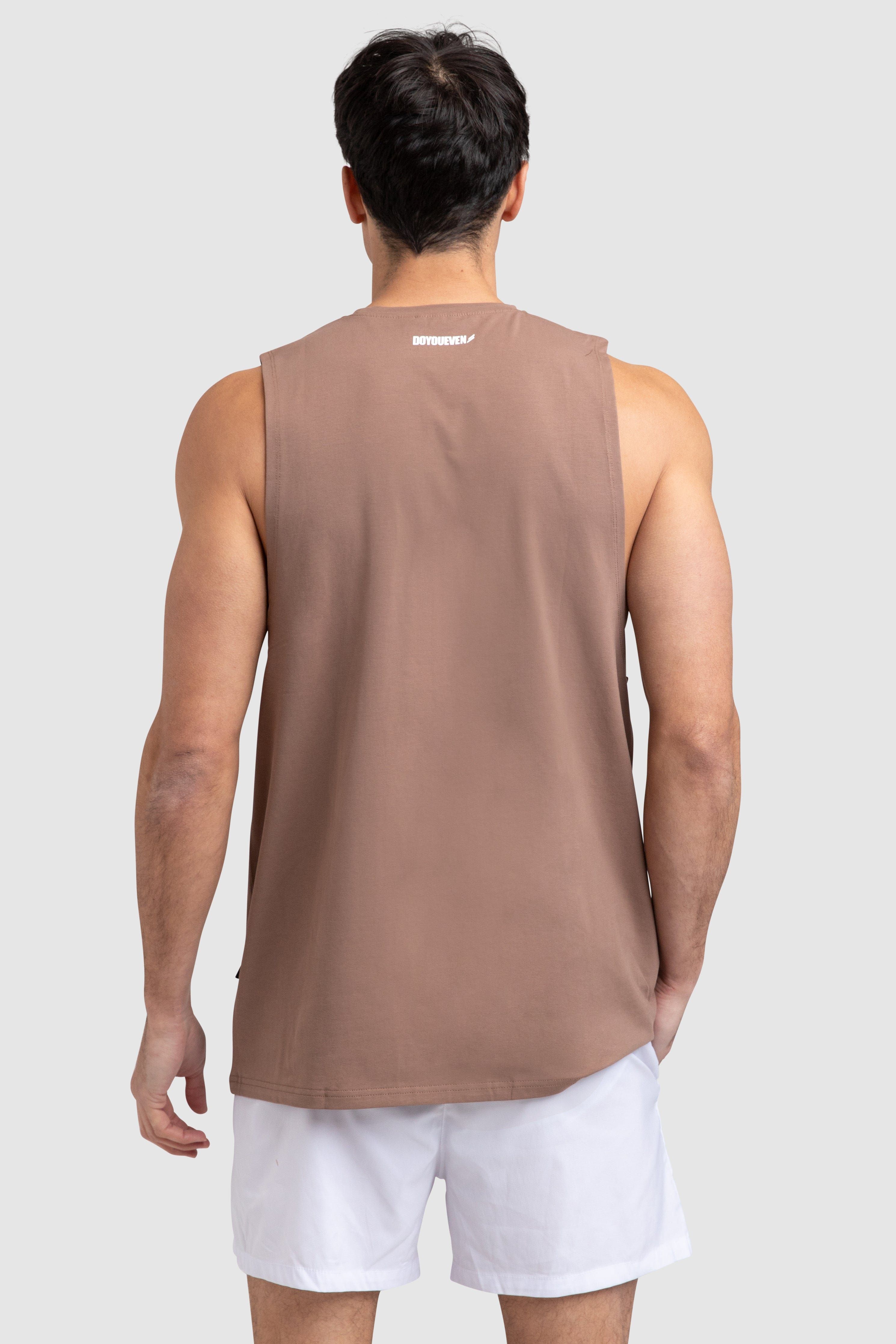 Mark Muscle Tank V3 - Light Brown sold by DOYOUEVEN product image thumbnail 6