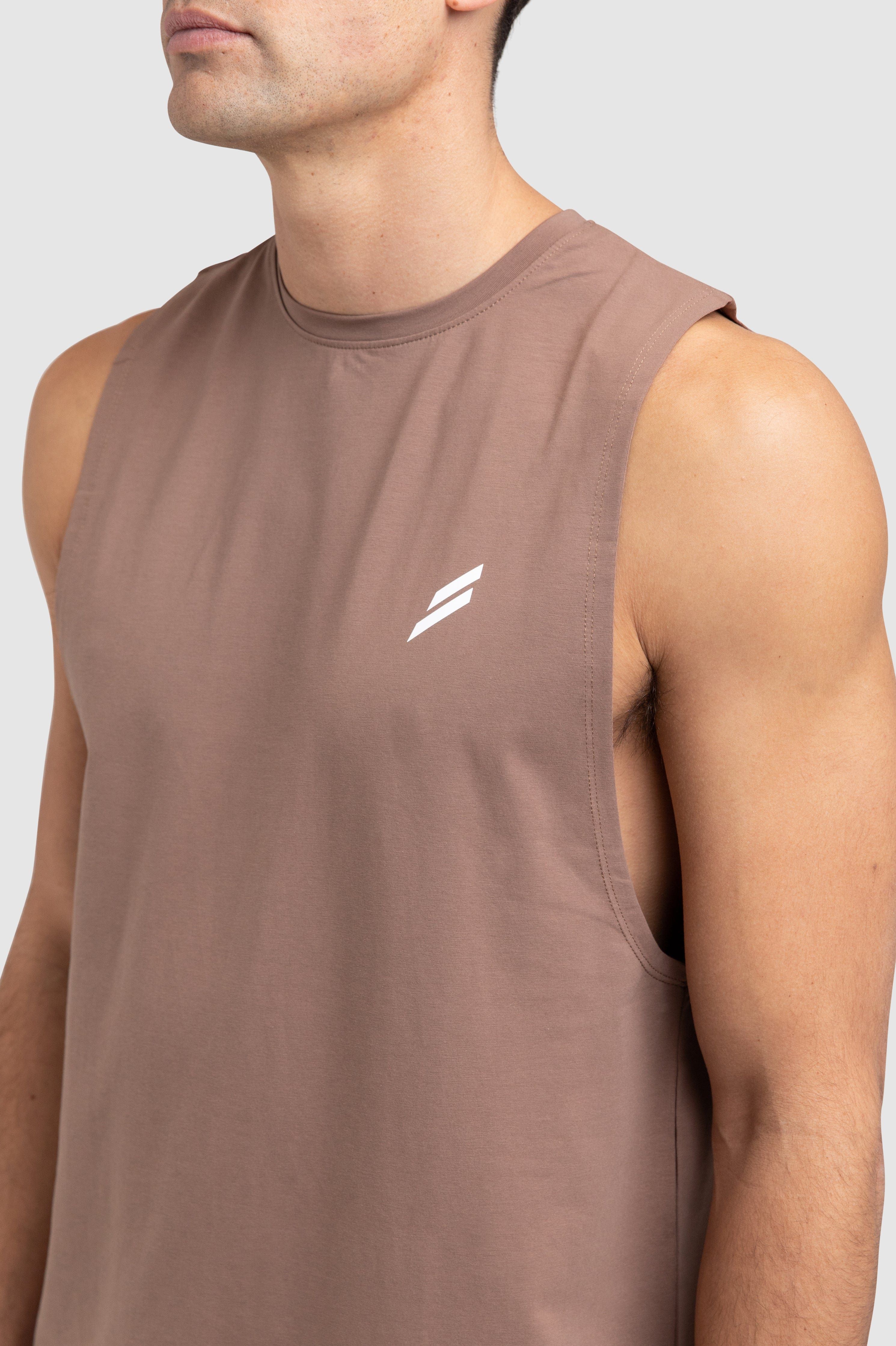 Mark Muscle Tank V3 - Light Brown sold by DOYOUEVEN product image thumbnail 5