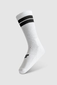 Dual Stripe Crew Socks 3pk - White sold by DOYOUEVEN