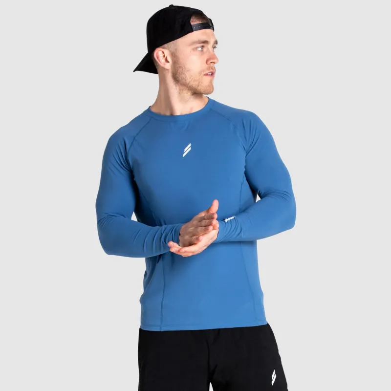 CompFit+ Icon Longsleeve - Royal Blue sold by DOYOUEVEN