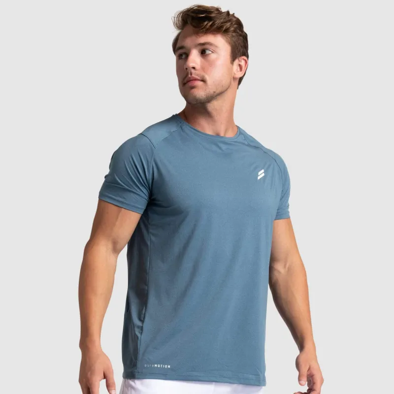 Puremotion Tee V2 - Steel Blue sold by DOYOUEVEN