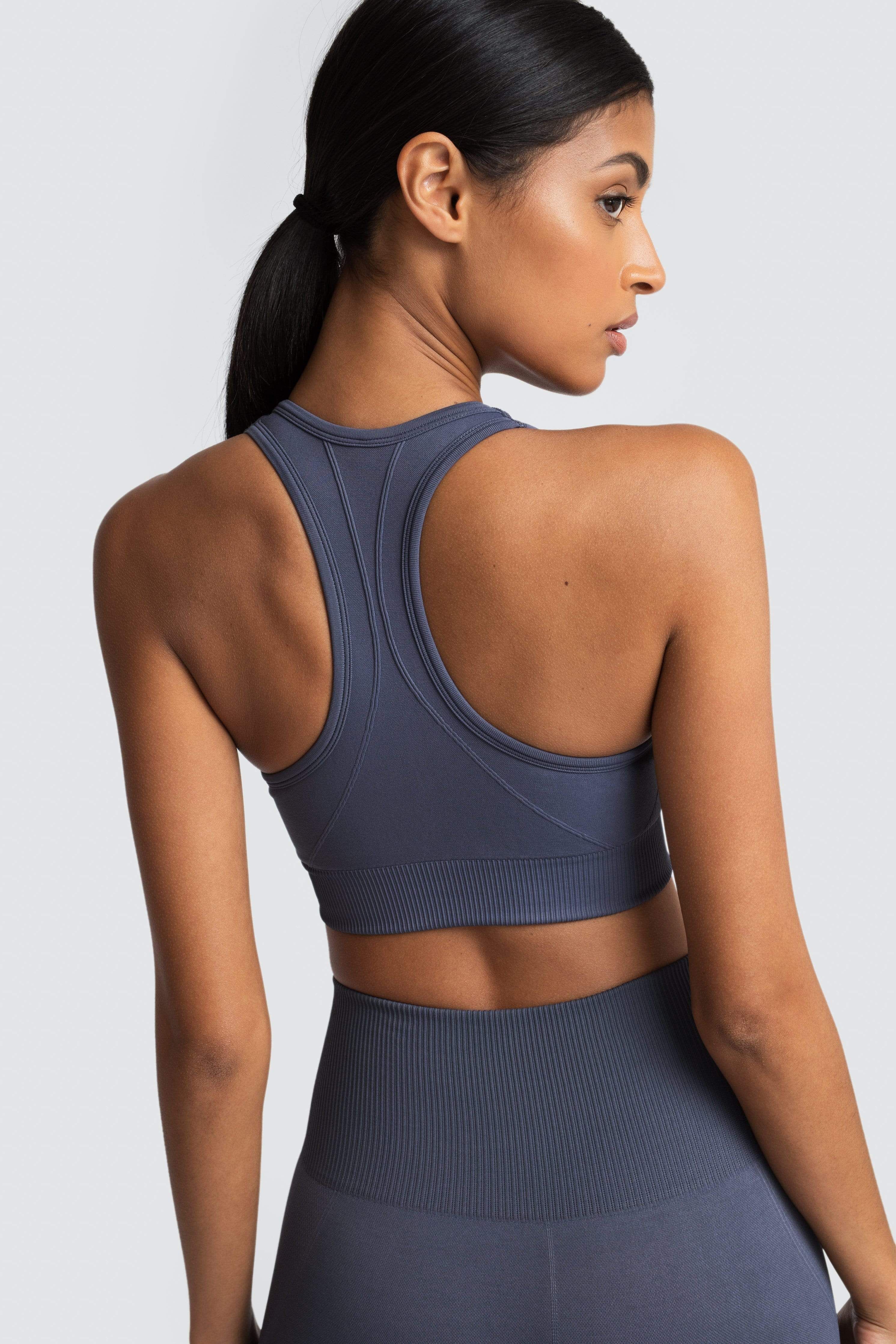 Hyperflex Seamless Crop - Cool Charcoal sold by DOYOUEVEN product image thumbnail 4