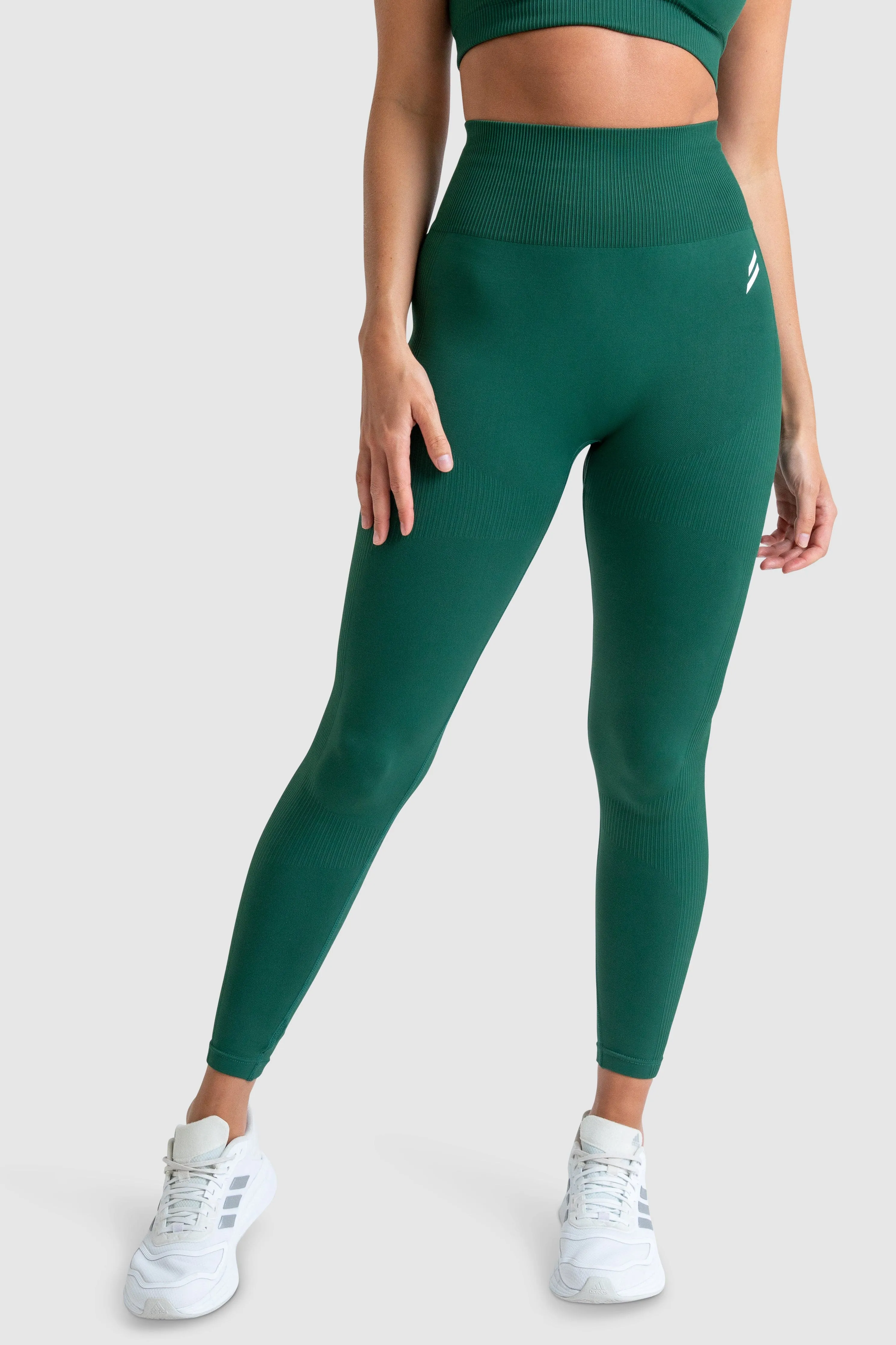 Impact Solid Leggings - Green sold by DOYOUEVEN product image thumbnail 4