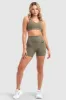 MotionSoft Crop - Deep Khaki sold by DOYOUEVEN