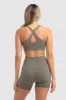 MotionSoft Crop - Deep Khaki sold by DOYOUEVEN