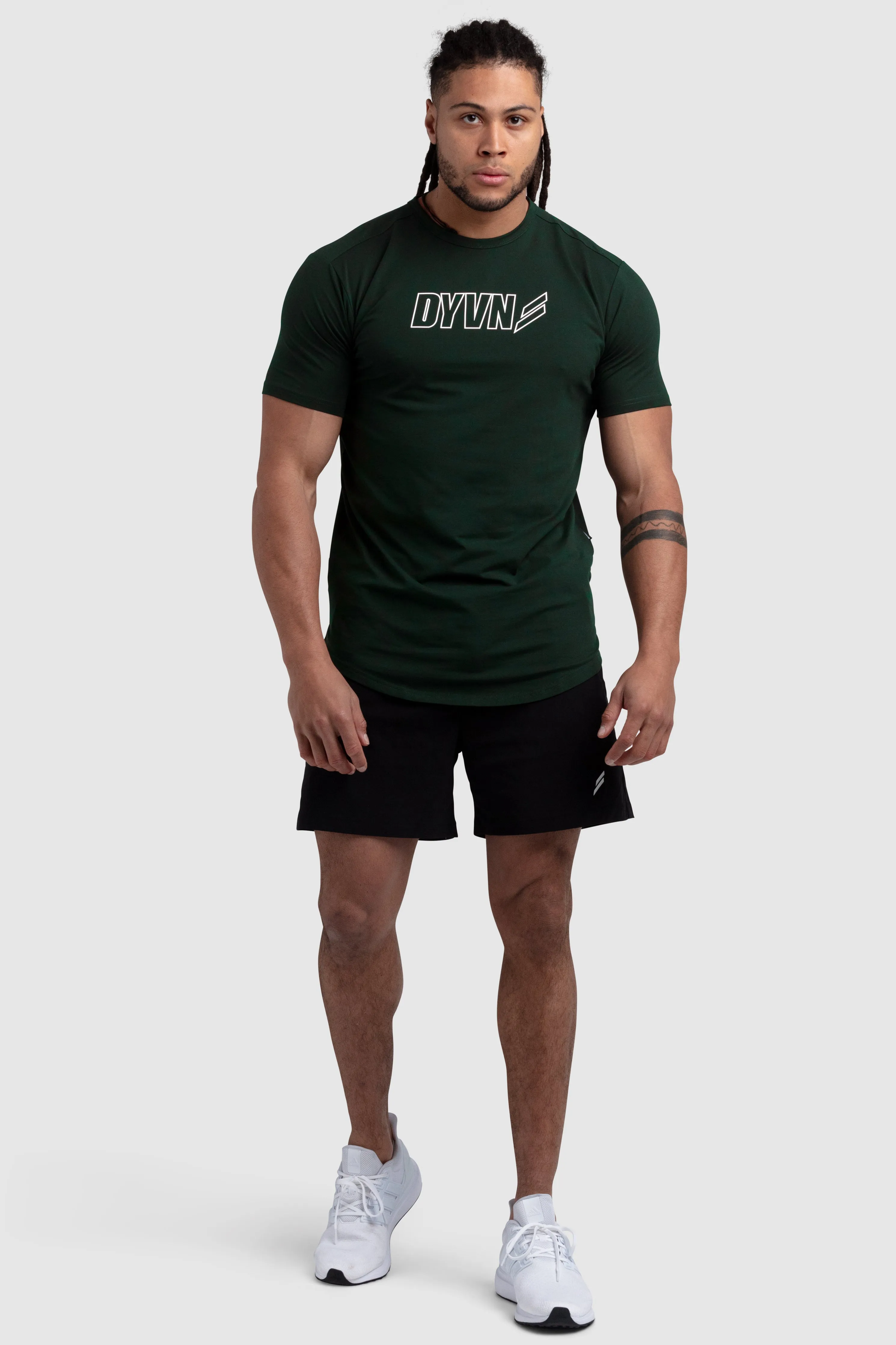 DYVN Drop Tee 'Outlined' - Green sold by DOYOUEVEN product image thumbnail 2