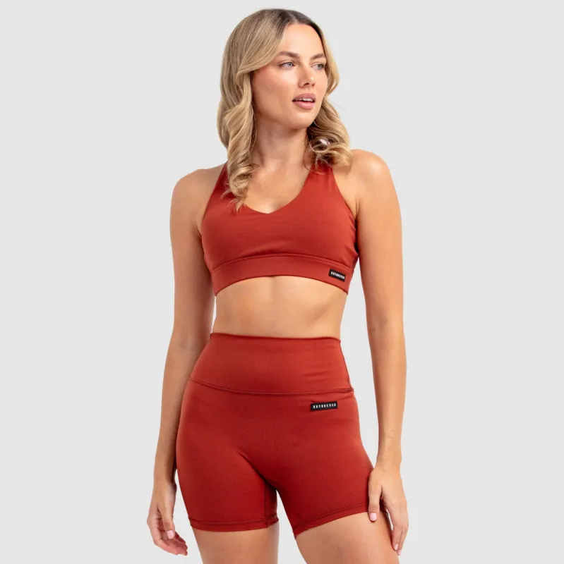 MotionSoft Crop - Earth Red sold by DOYOUEVEN